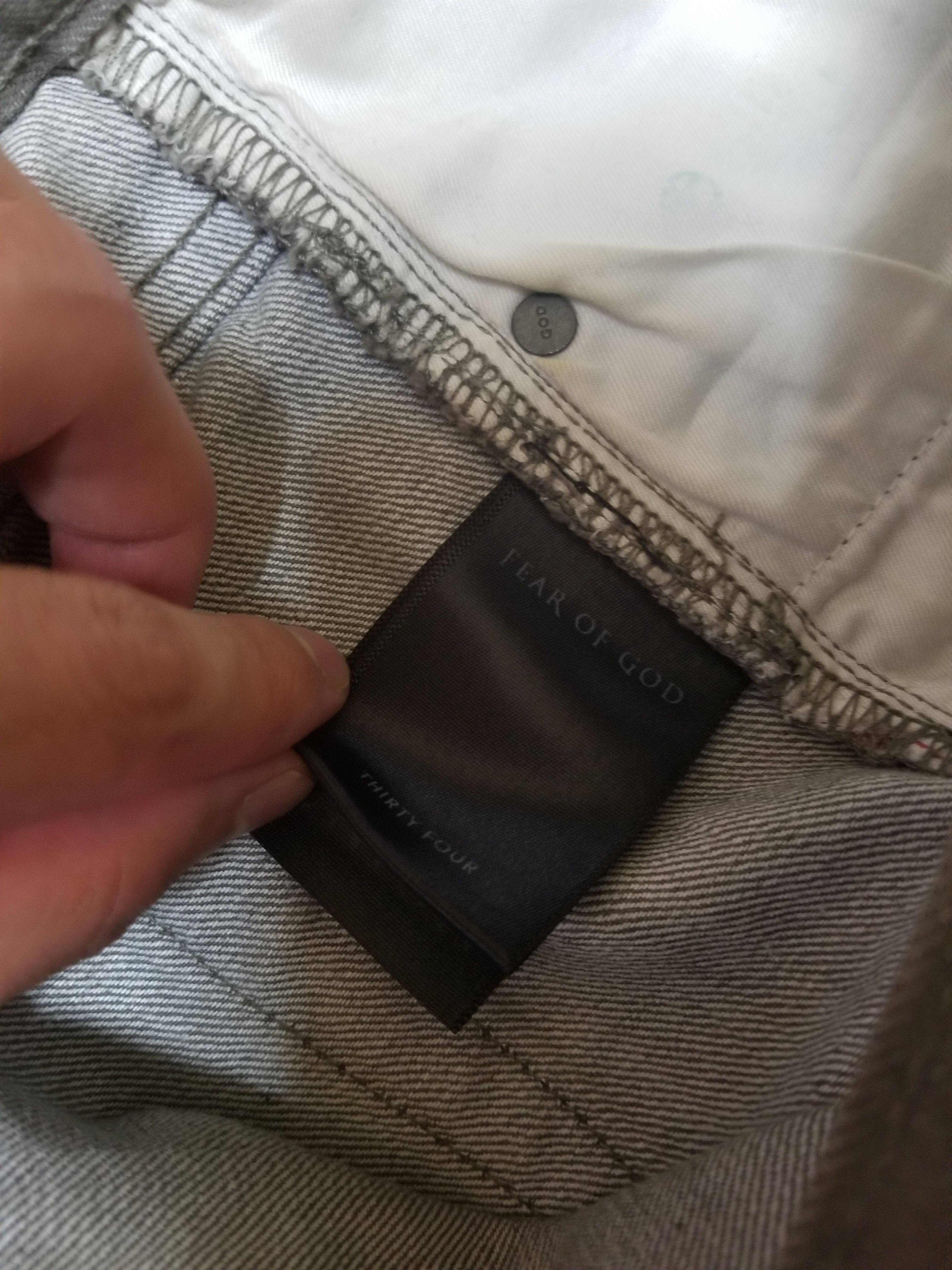 Fear of God Fear of God Denim (Union Exclusive) Size US 34 / EU 50 - 3 Thumbnail