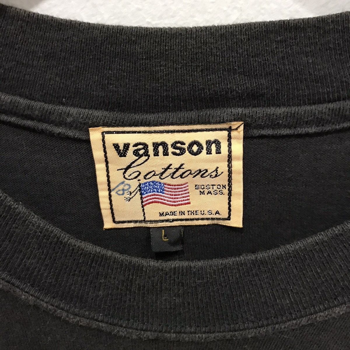 Vanson Leathers Vintage VANSON LEATHERS motorcycles tee Size US L / EU 52-54 / 3 - 4 Thumbnail