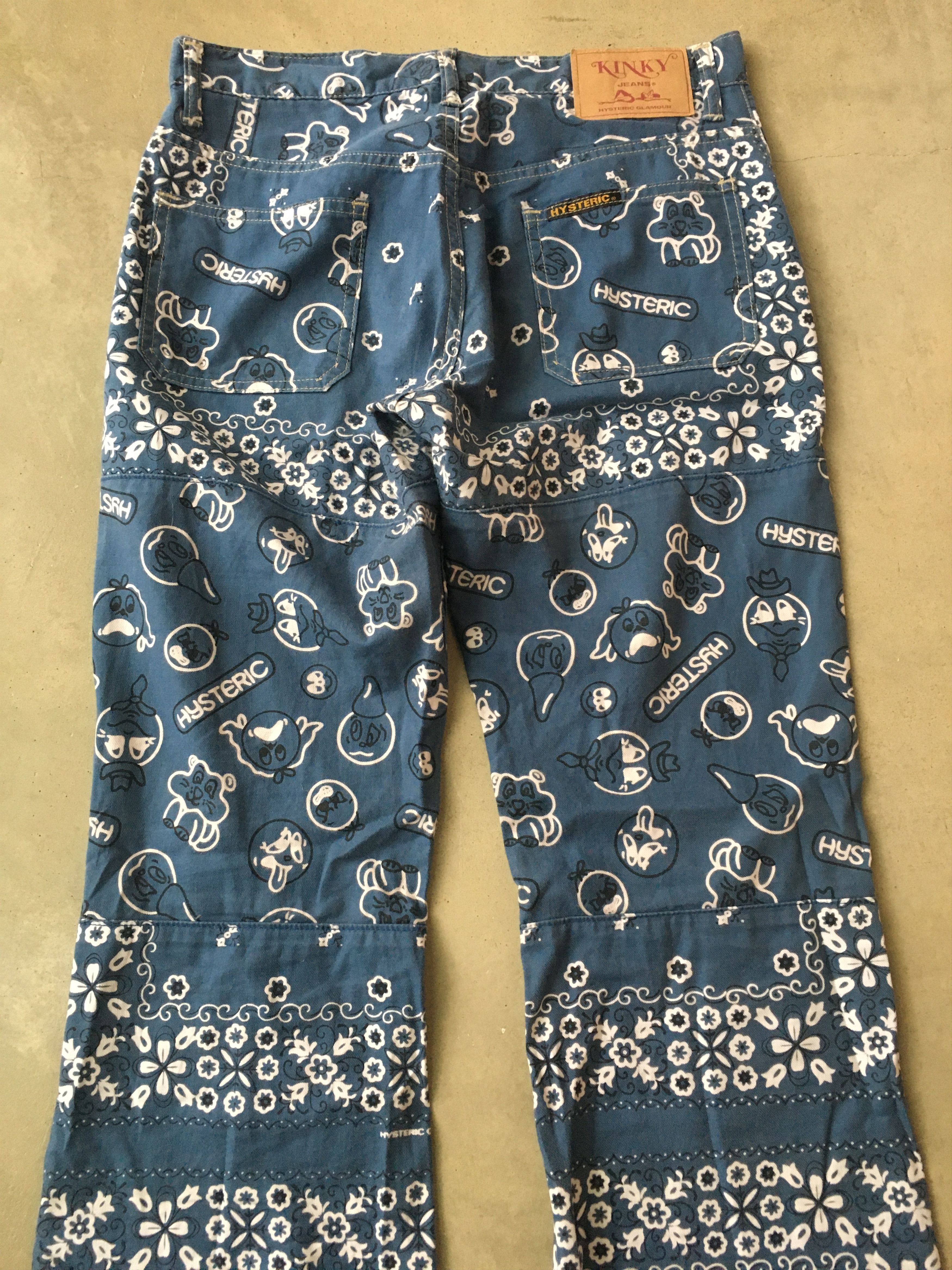 Hysteric Glamour hysteric glamour paisley flare pants Size US 31 - 10 Thumbnail