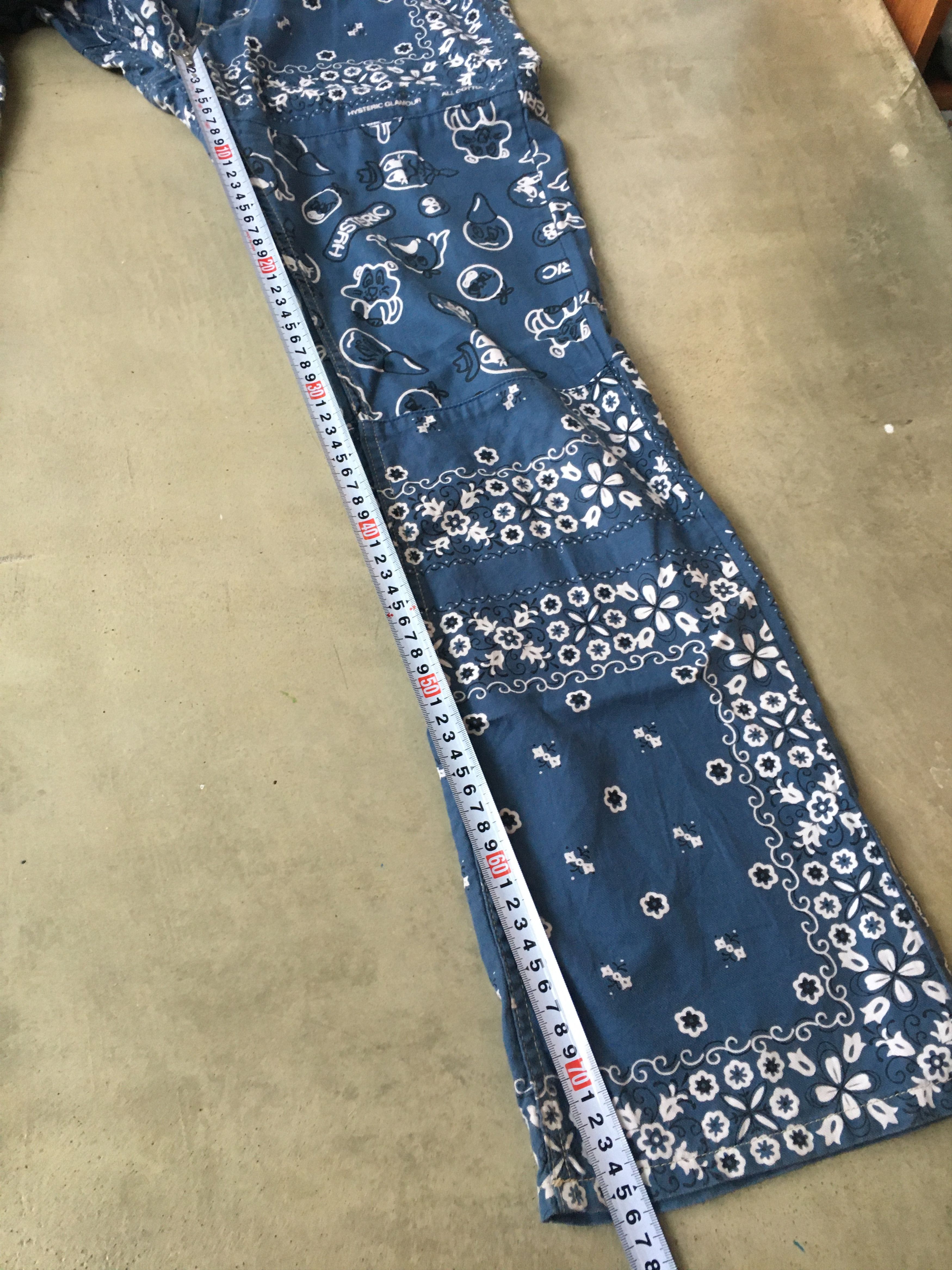 Hysteric Glamour hysteric glamour paisley flare pants Size US 31 - 17 Thumbnail