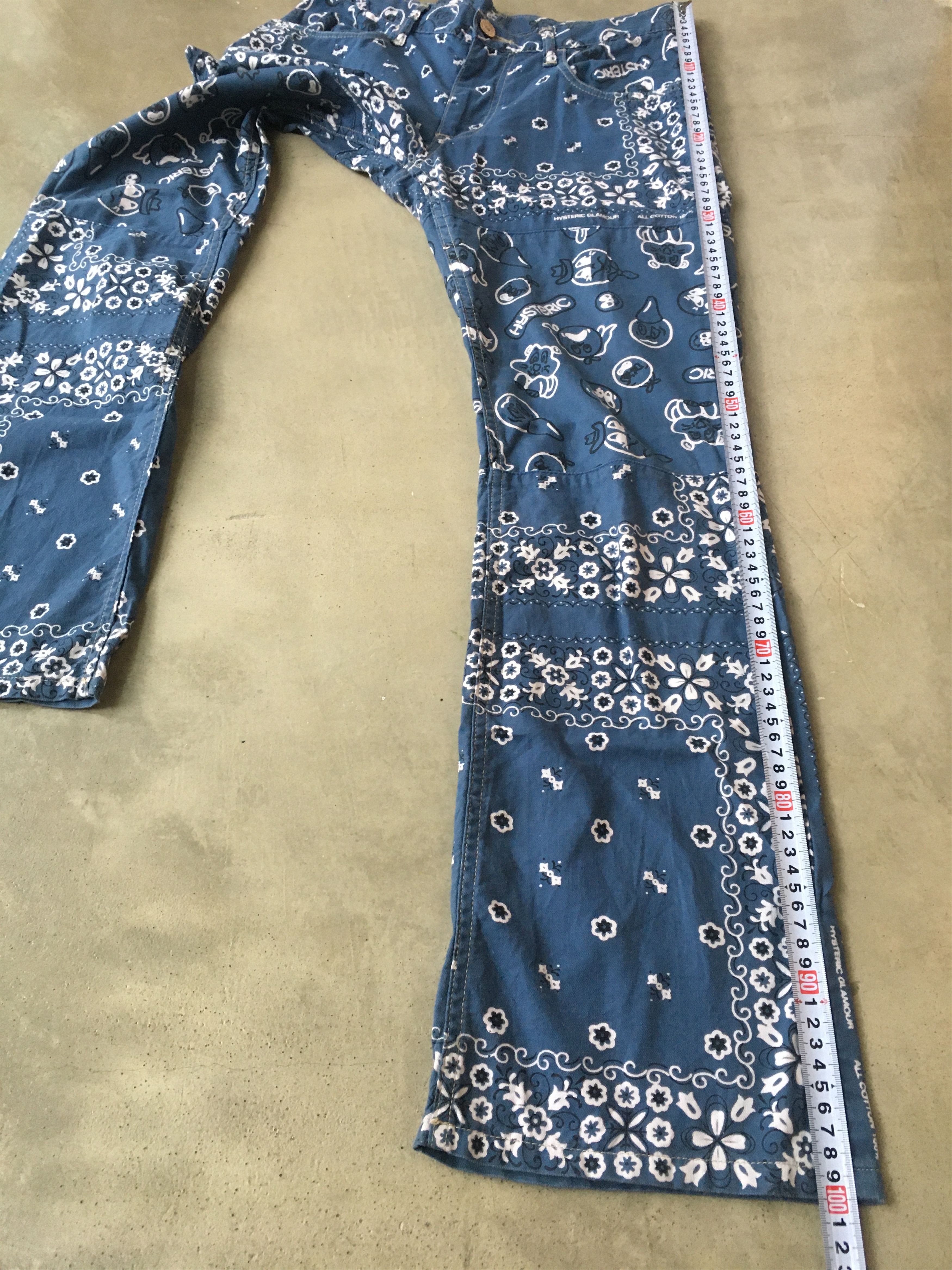 Hysteric Glamour hysteric glamour paisley flare pants Size US 31 - 16 Thumbnail