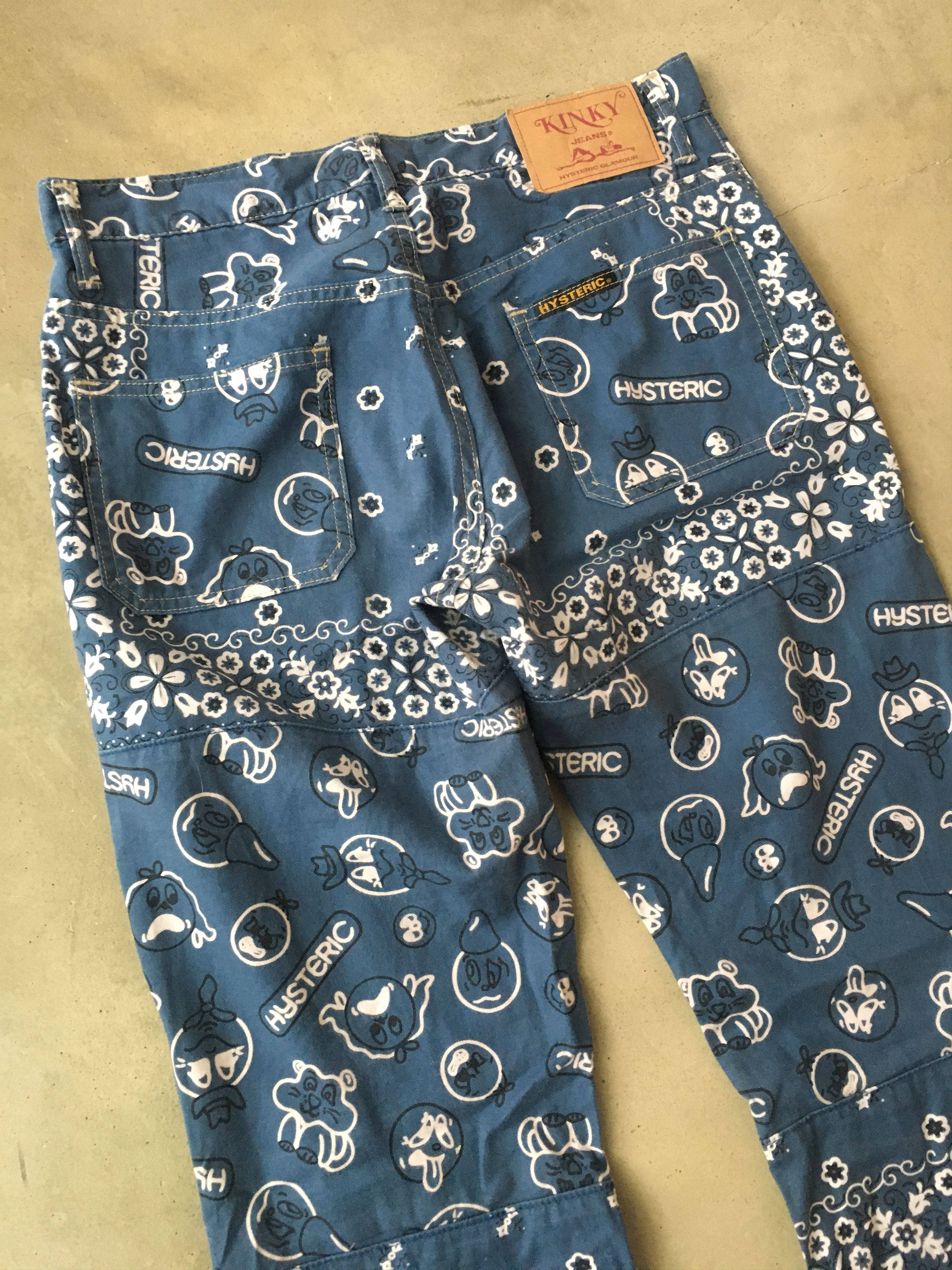 Hysteric Glamour hysteric glamour paisley flare pants Size US 31 - 9 Thumbnail
