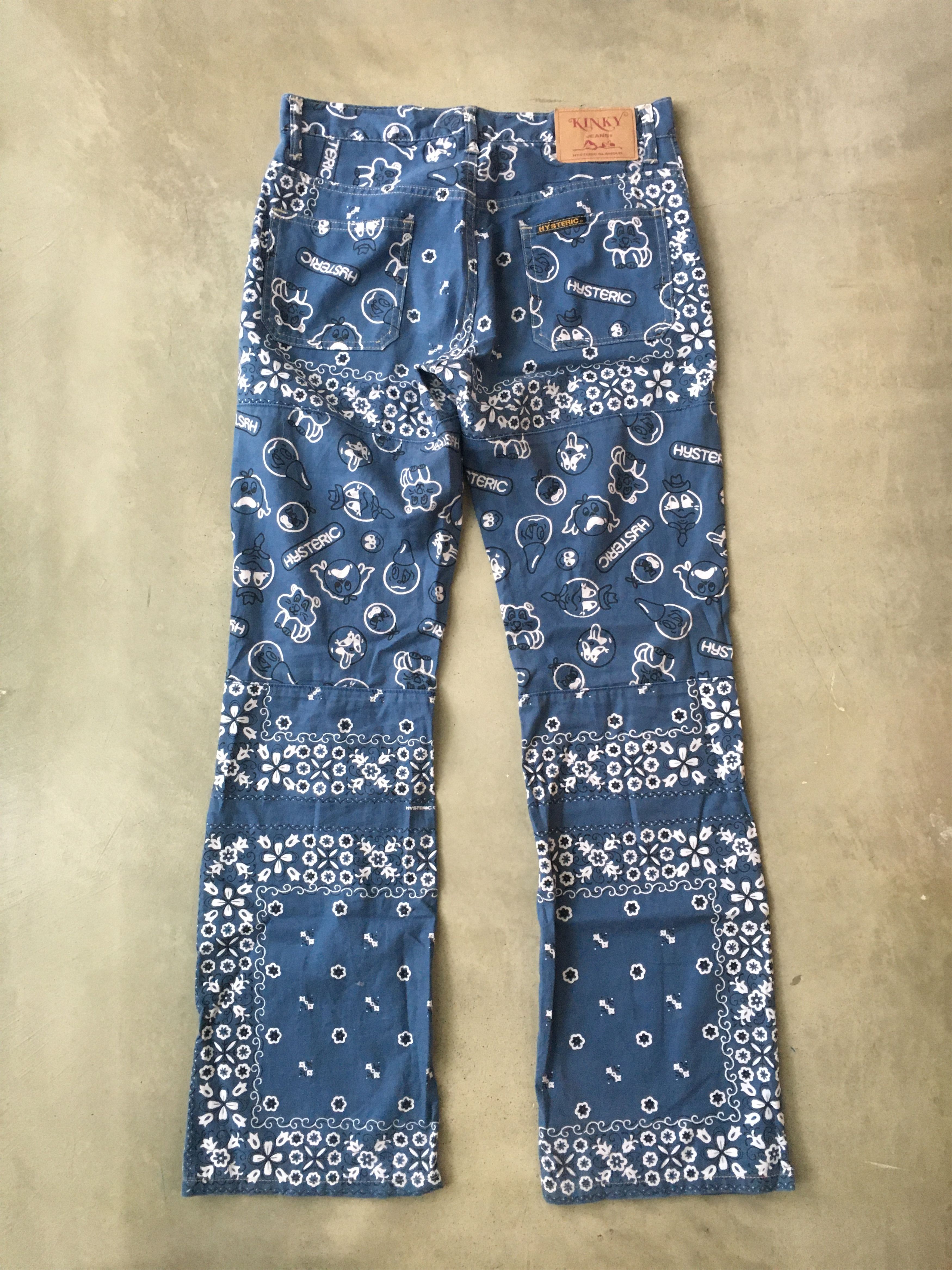 Hysteric Glamour hysteric glamour paisley flare pants Size US 31 - 8 Thumbnail