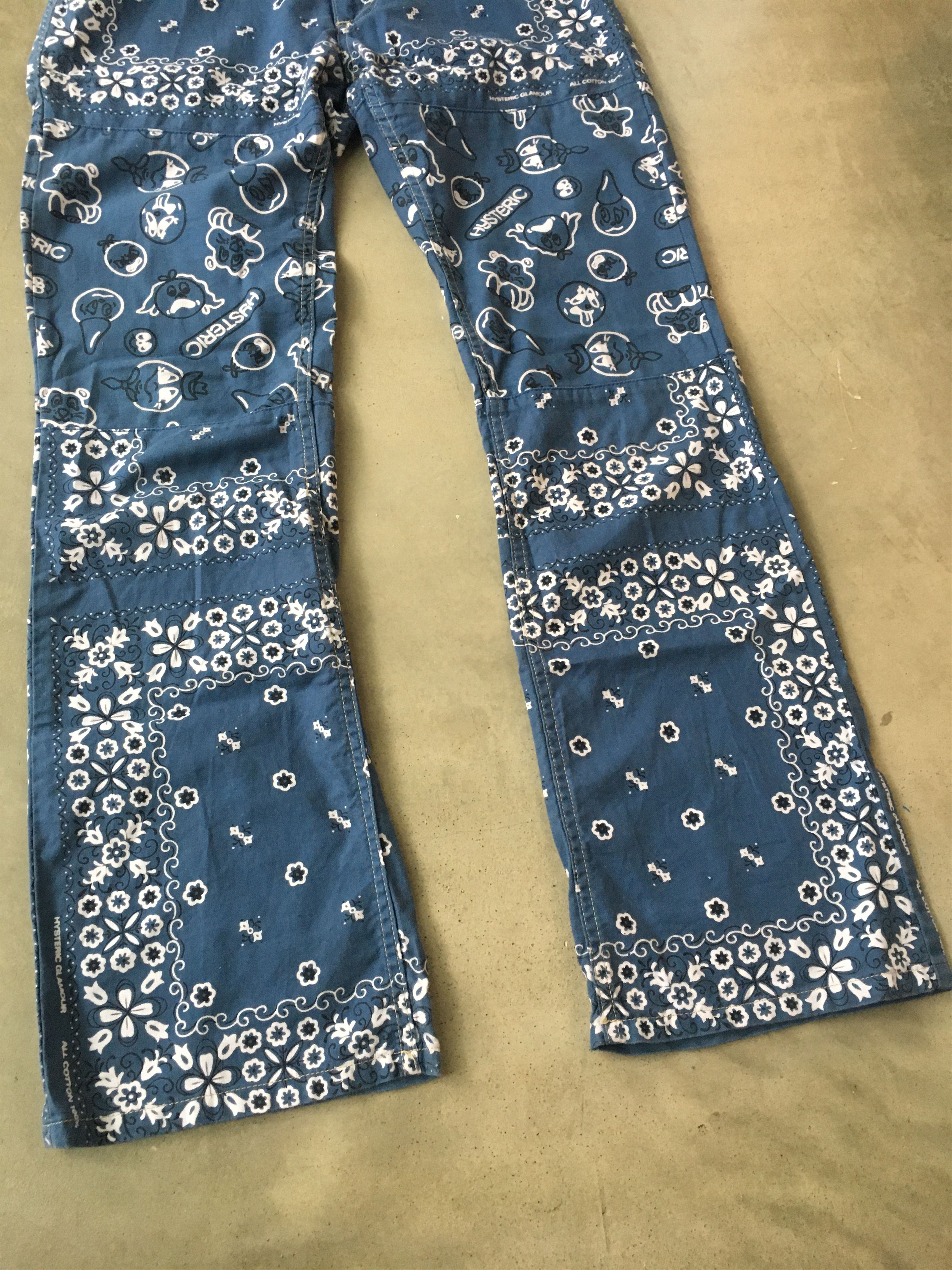 Hysteric Glamour hysteric glamour paisley flare pants Size US 31 - 5 Thumbnail
