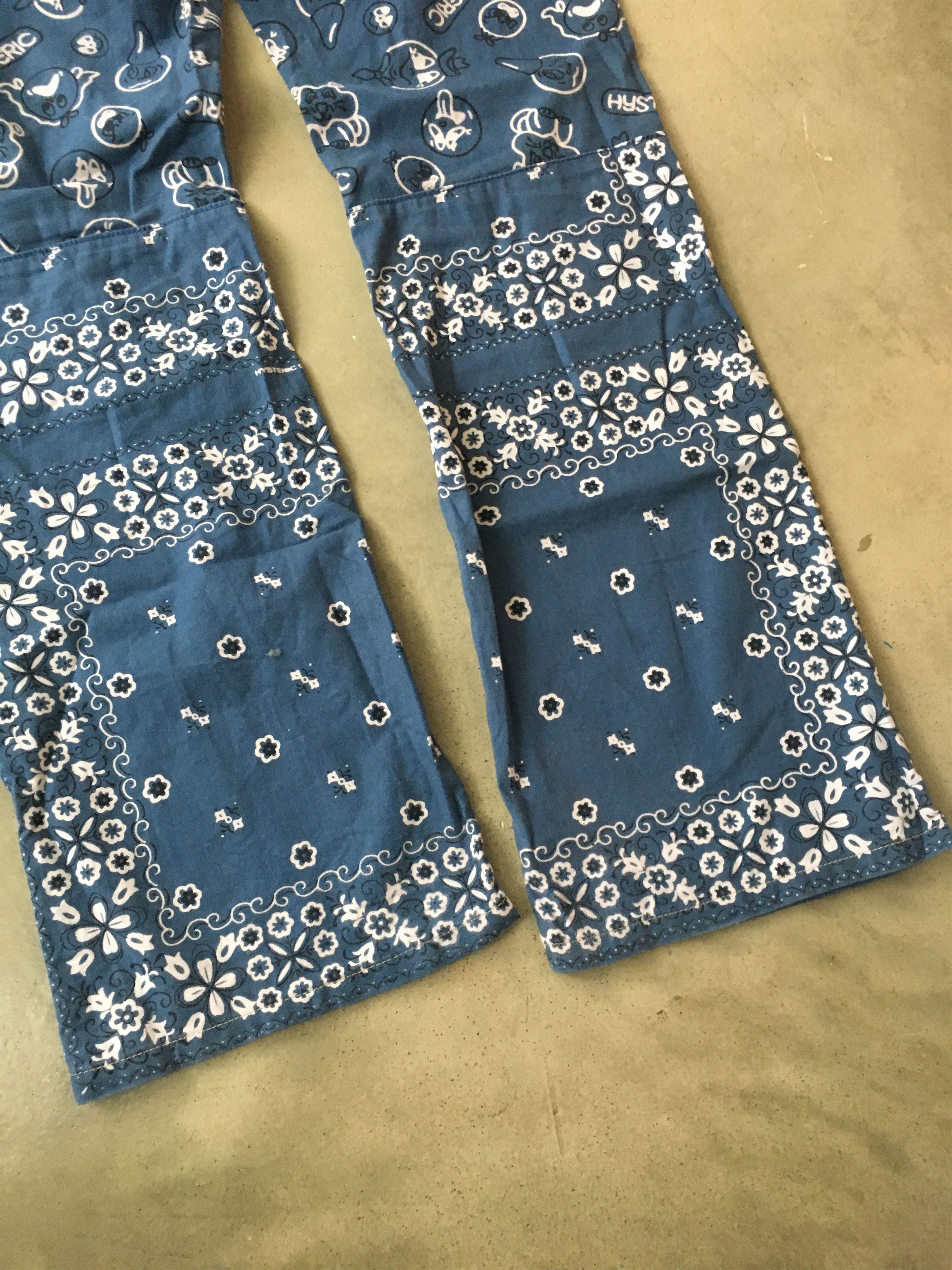 Hysteric Glamour hysteric glamour paisley flare pants Size US 31 - 6 Thumbnail