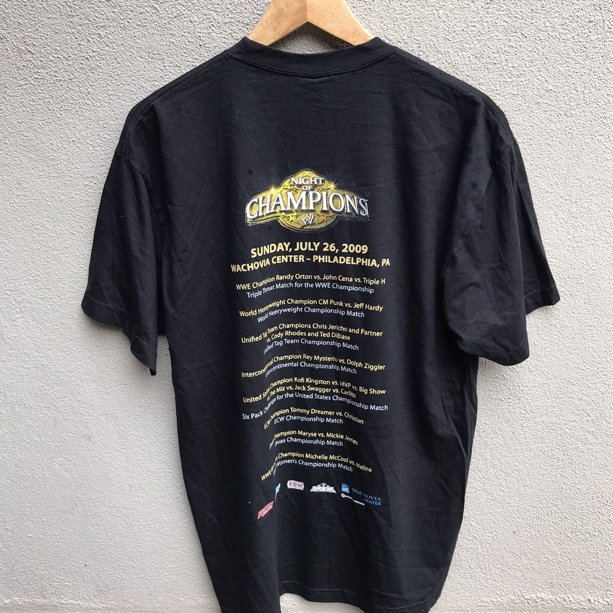 WWF Vintage WWF night champion tee world wrestling Size US L / EU 52-54 / 3 - 3 Thumbnail