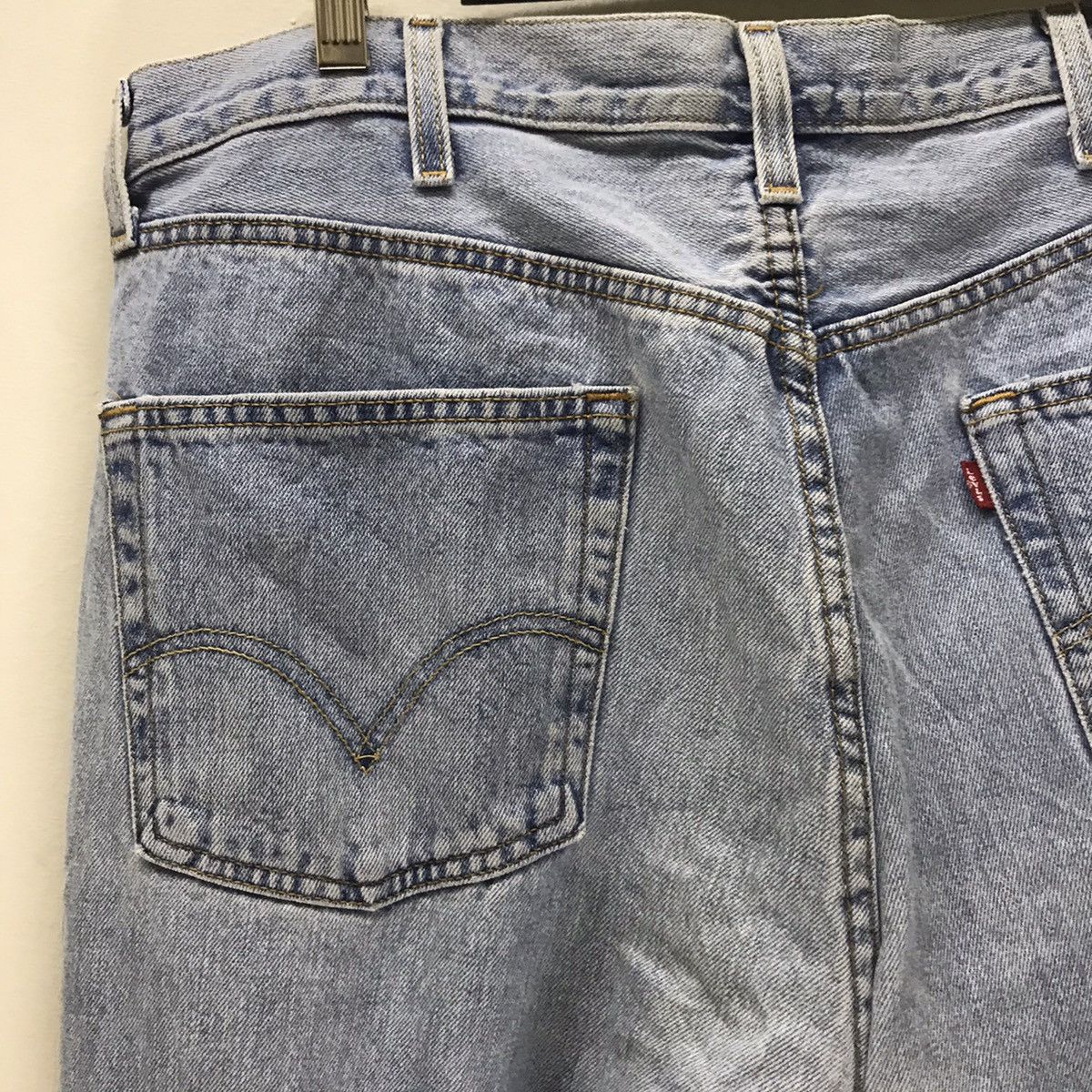 Levi's Vintage Levis 501 Distressed Denim jeans Lightwash Size US 38 / EU 54 - 12 Thumbnail