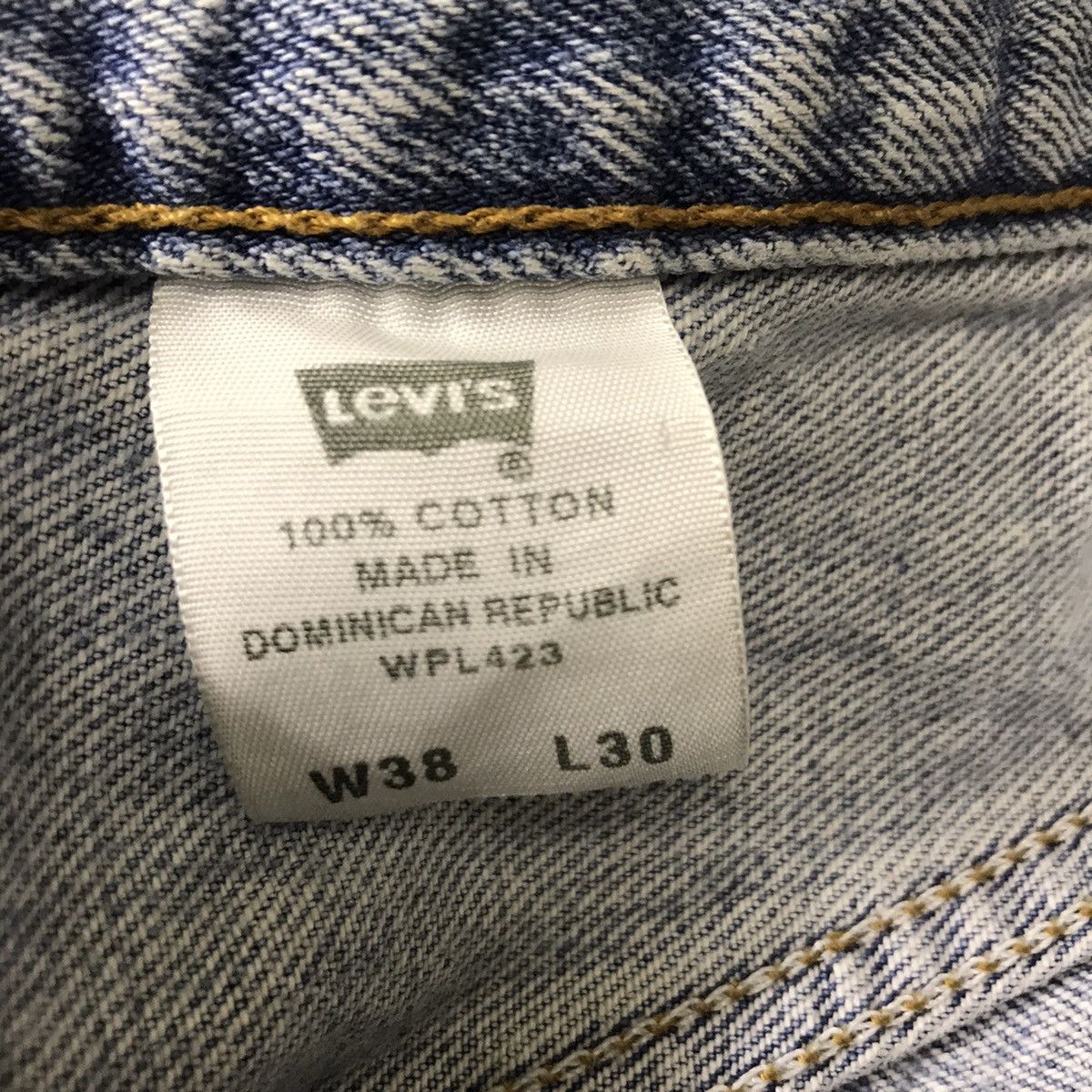 Levi's Vintage Levis 501 Distressed Denim jeans Lightwash Size US 38 / EU 54 - 21 Thumbnail