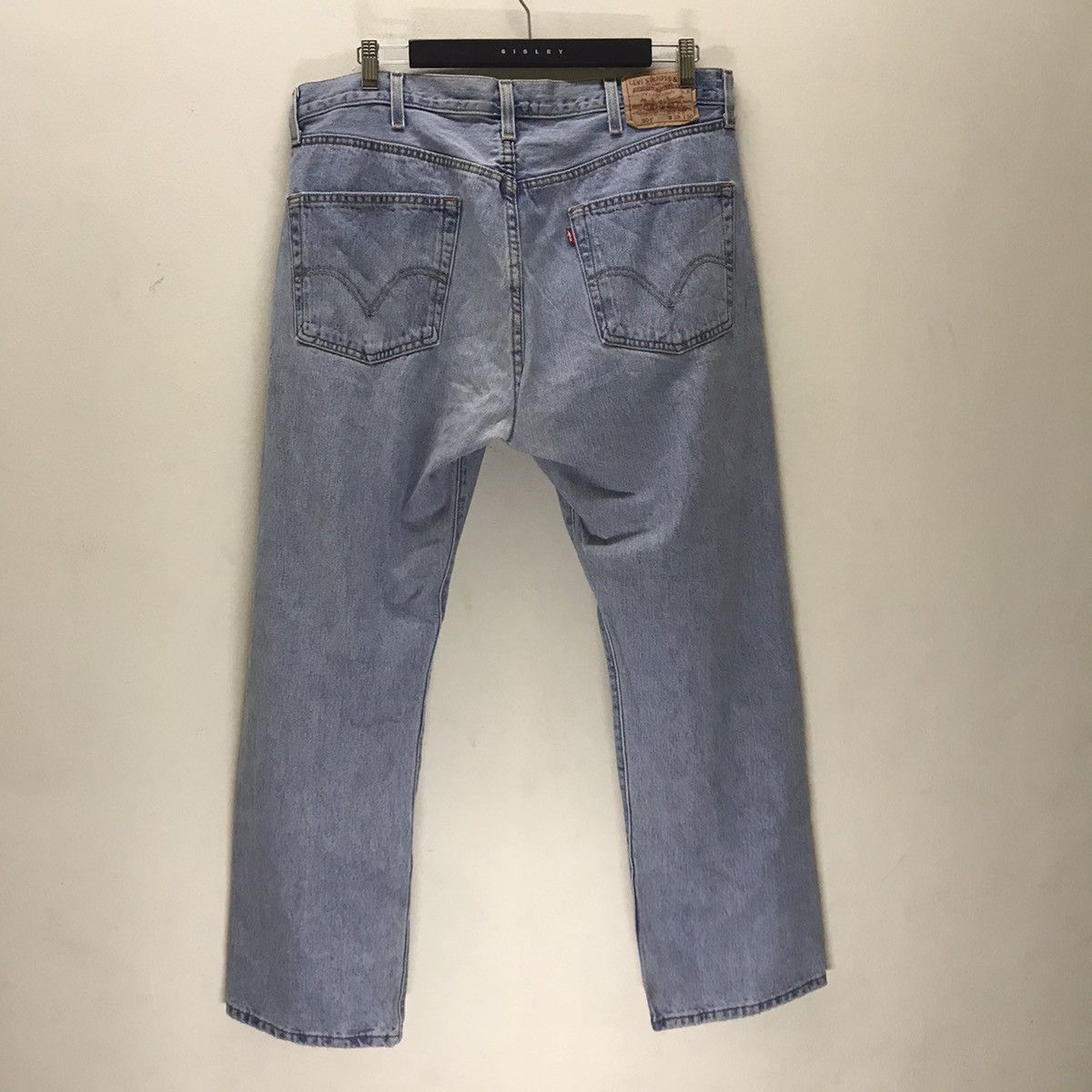 Levi's Vintage Levis 501 Distressed Denim jeans Lightwash Size US 38 / EU 54 - 10 Thumbnail