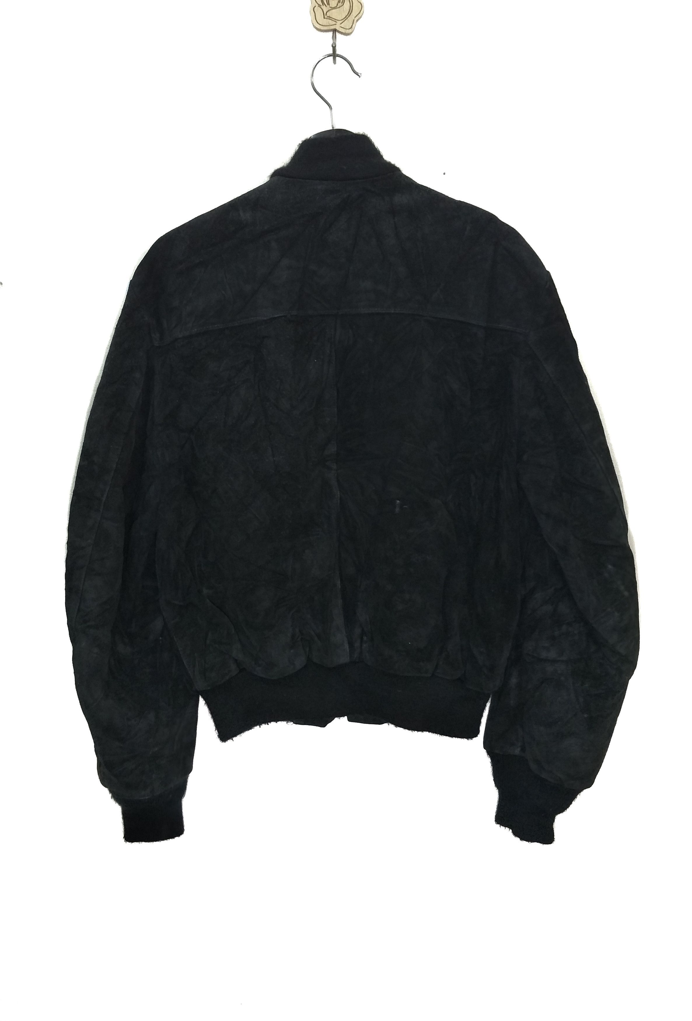 Schott Vintage Schott Nyc Suede Leather Jacket Bombers Size US M / EU 48-50 / 2 - 2 Thumbnail