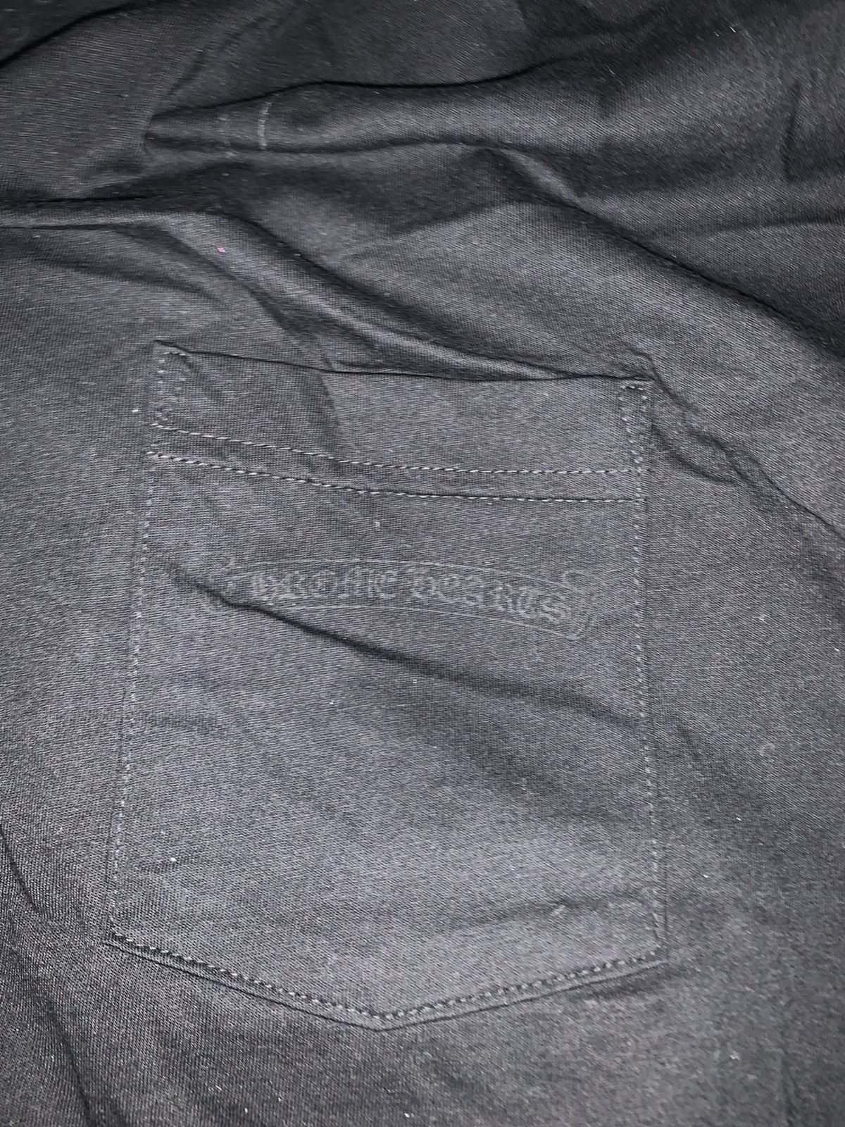 Chrome Hearts Chrome Hearts Orange Hairy Dagger Black Tee Size US L / EU 52-54 / 3 - 4 Thumbnail