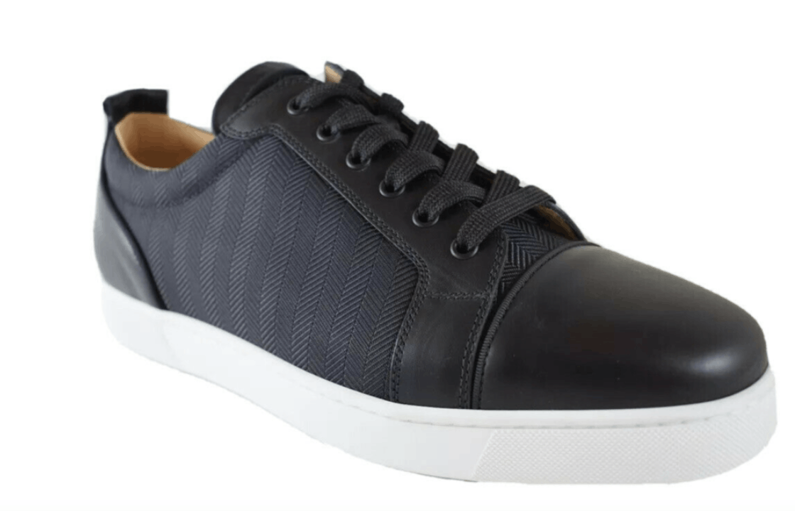 Christian Louboutin Louis Junior Orlato Flat Black Size:45