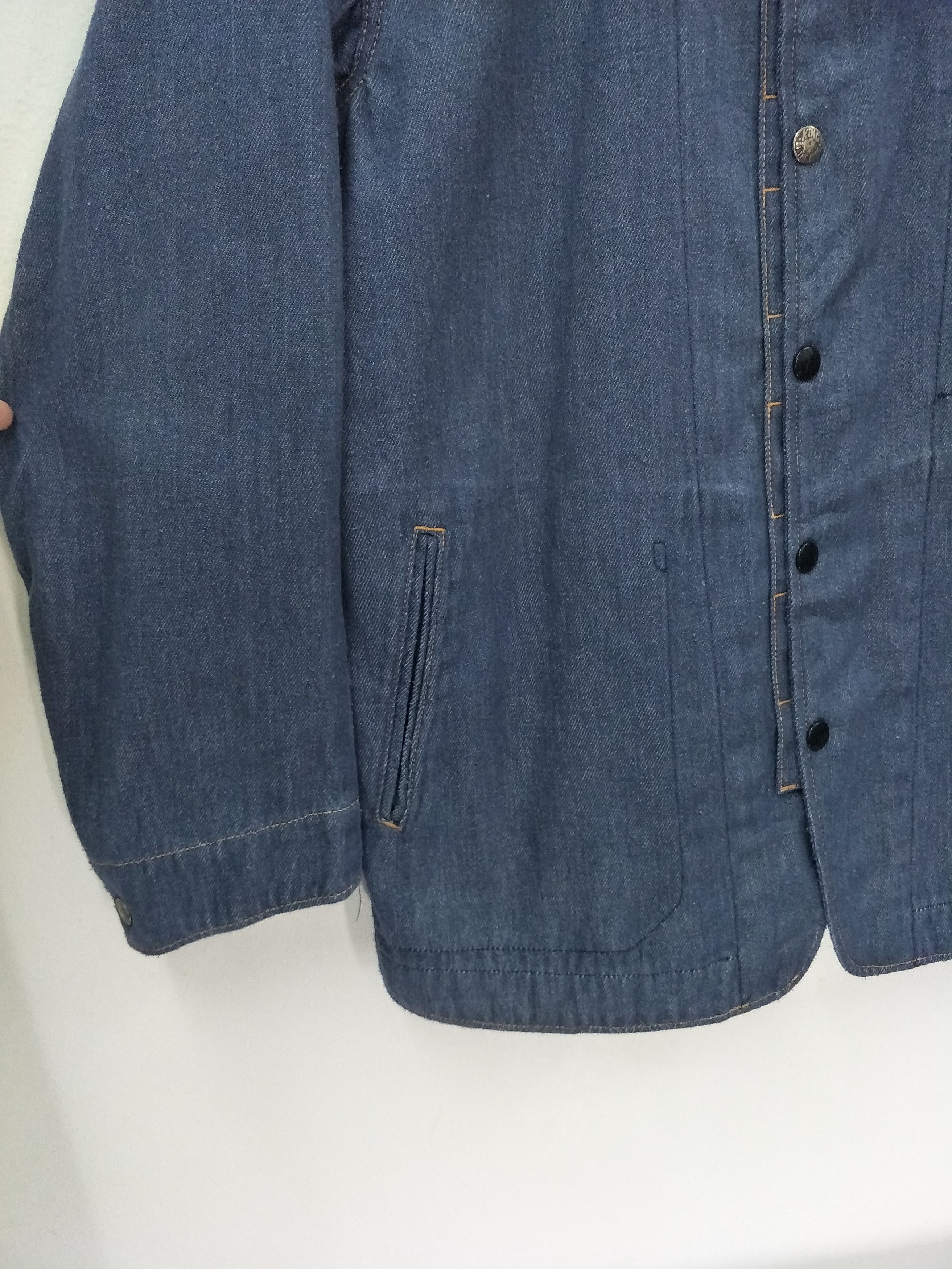 BLUE BLUE Seilin Sashiko Work Denim Jacket