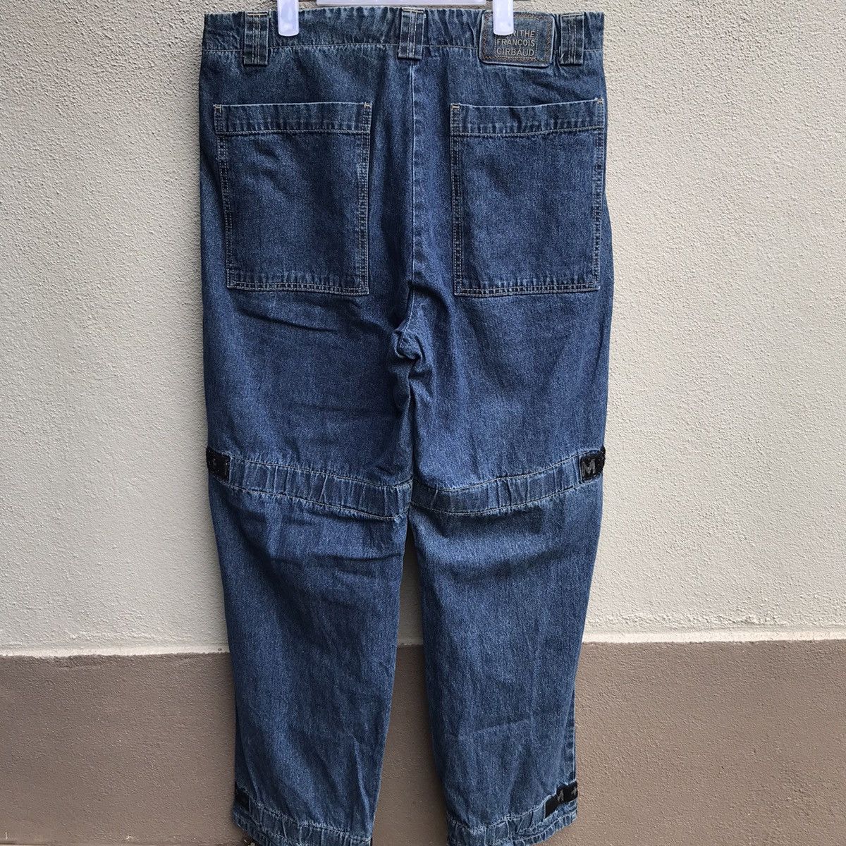 Marithe + Francois Girbaud MARITHE FRANCOIS GIRBAUD Cargo Jeans Size US 35 - 2 Thumbnail