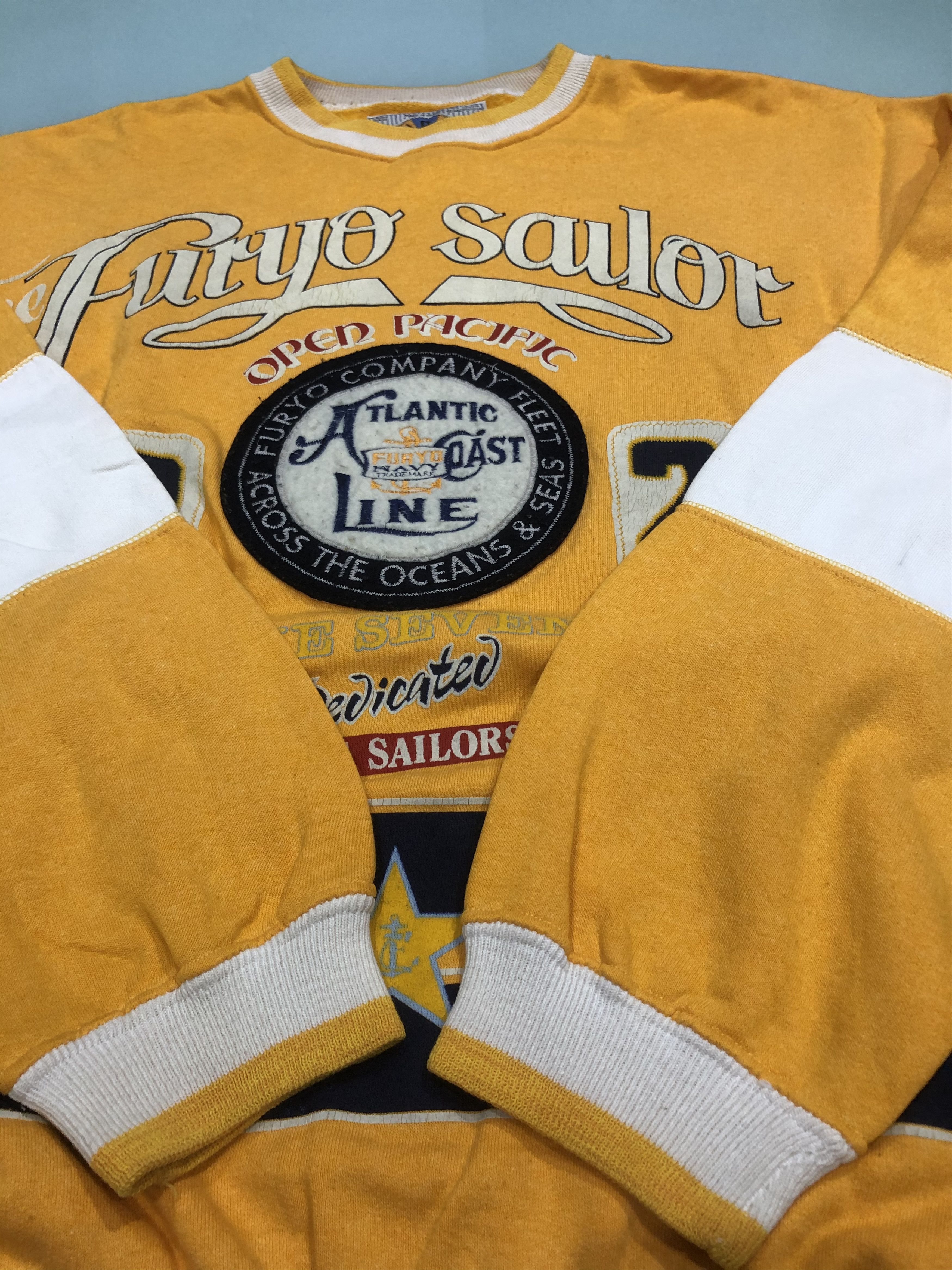 Vintage Vintage Rare The Furyo Sailor International Sweatshirt Size US XL / EU 56 / 4 - 3 Thumbnail