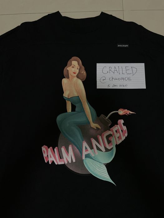 Palm angels mermaid store tee