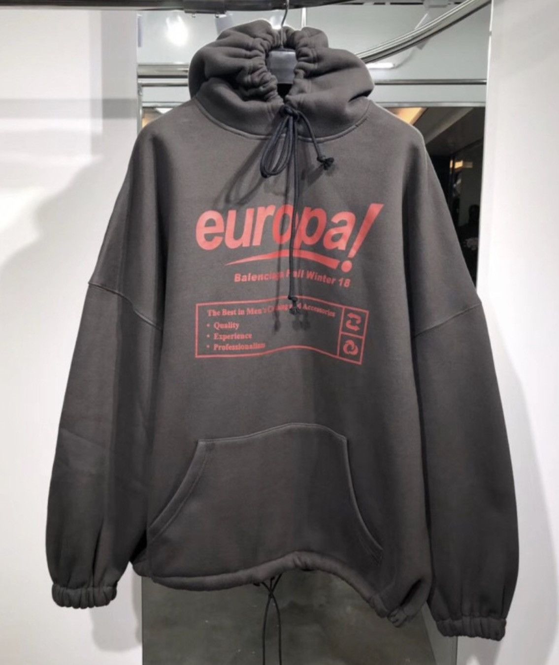 Balenciaga Balenciaga Europa Hoodie FW18 one size fits all Grailed