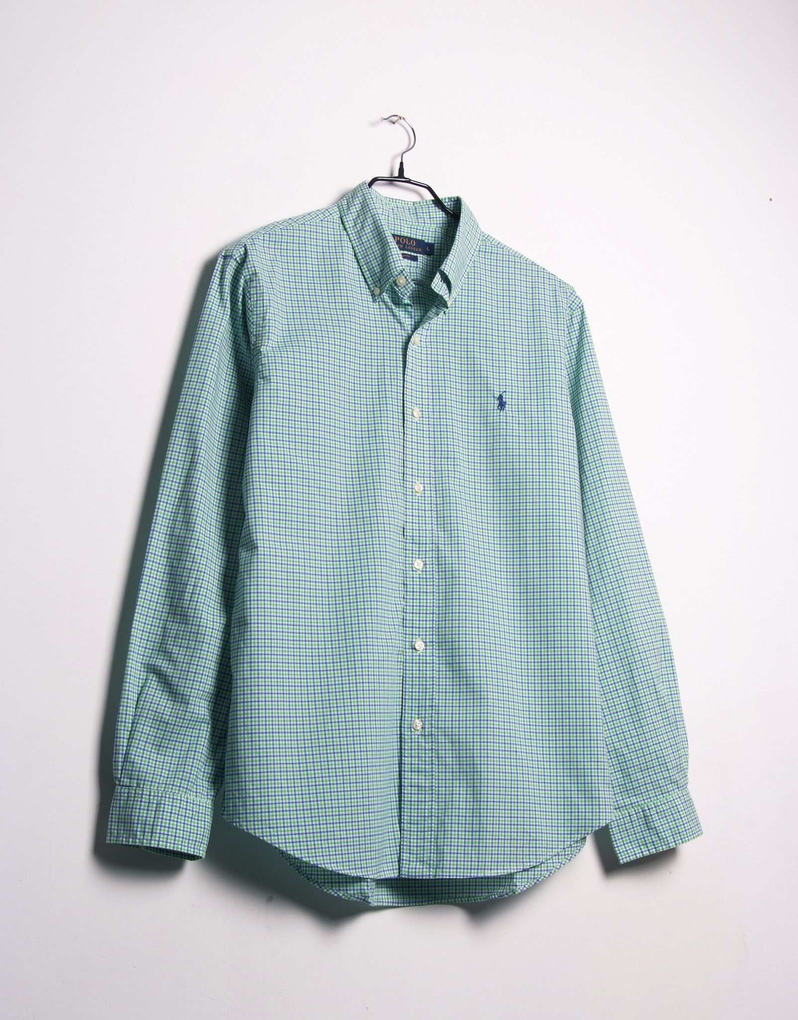 Polo Ralph Lauren × Vintage Polo Ralph Lauren Check Long-Sleeve Shirt Size US L / EU 52-54 / 3 - 2 Thumbnail