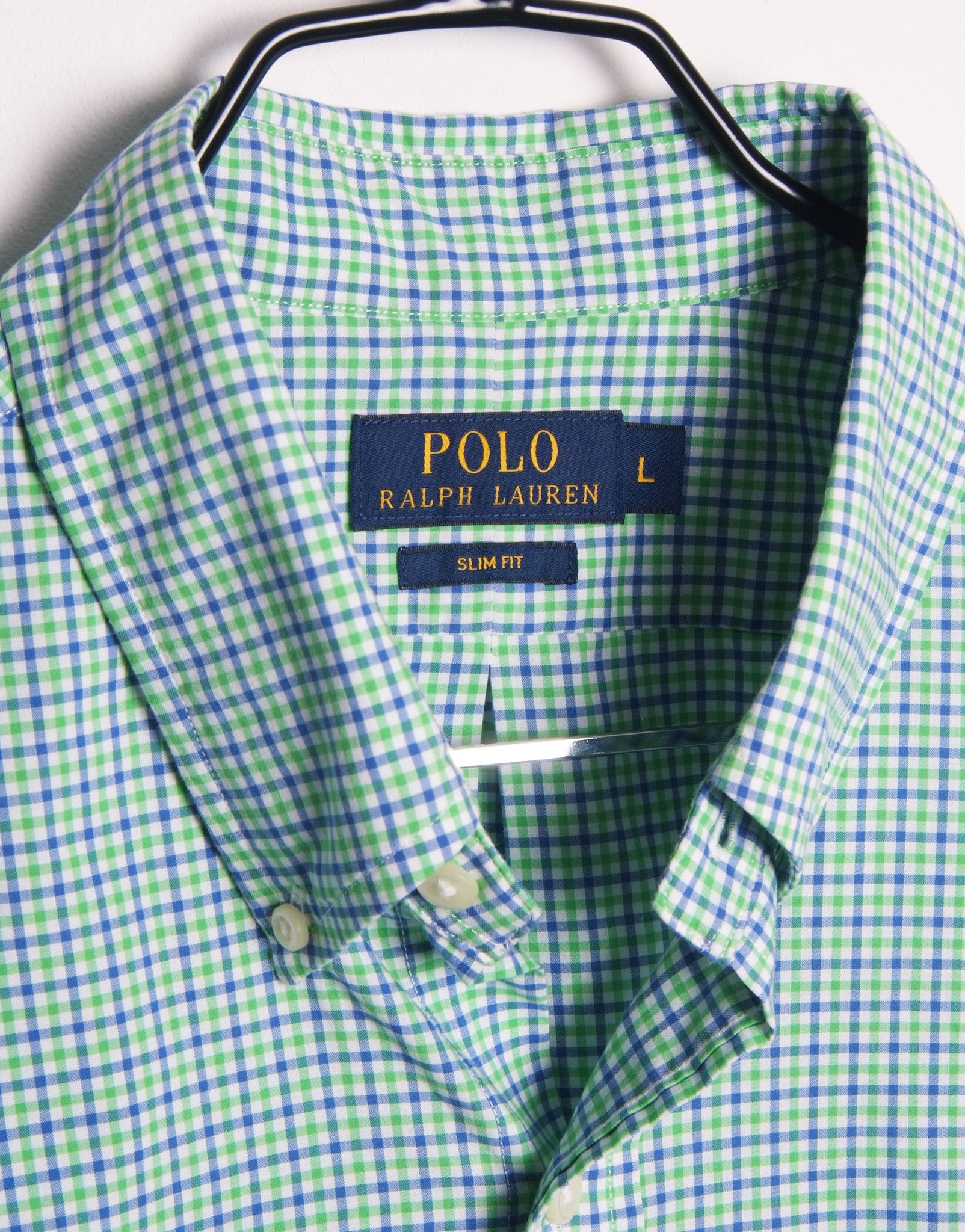 Polo Ralph Lauren × Vintage Polo Ralph Lauren Check Long-Sleeve Shirt Size US L / EU 52-54 / 3 - 3 Thumbnail