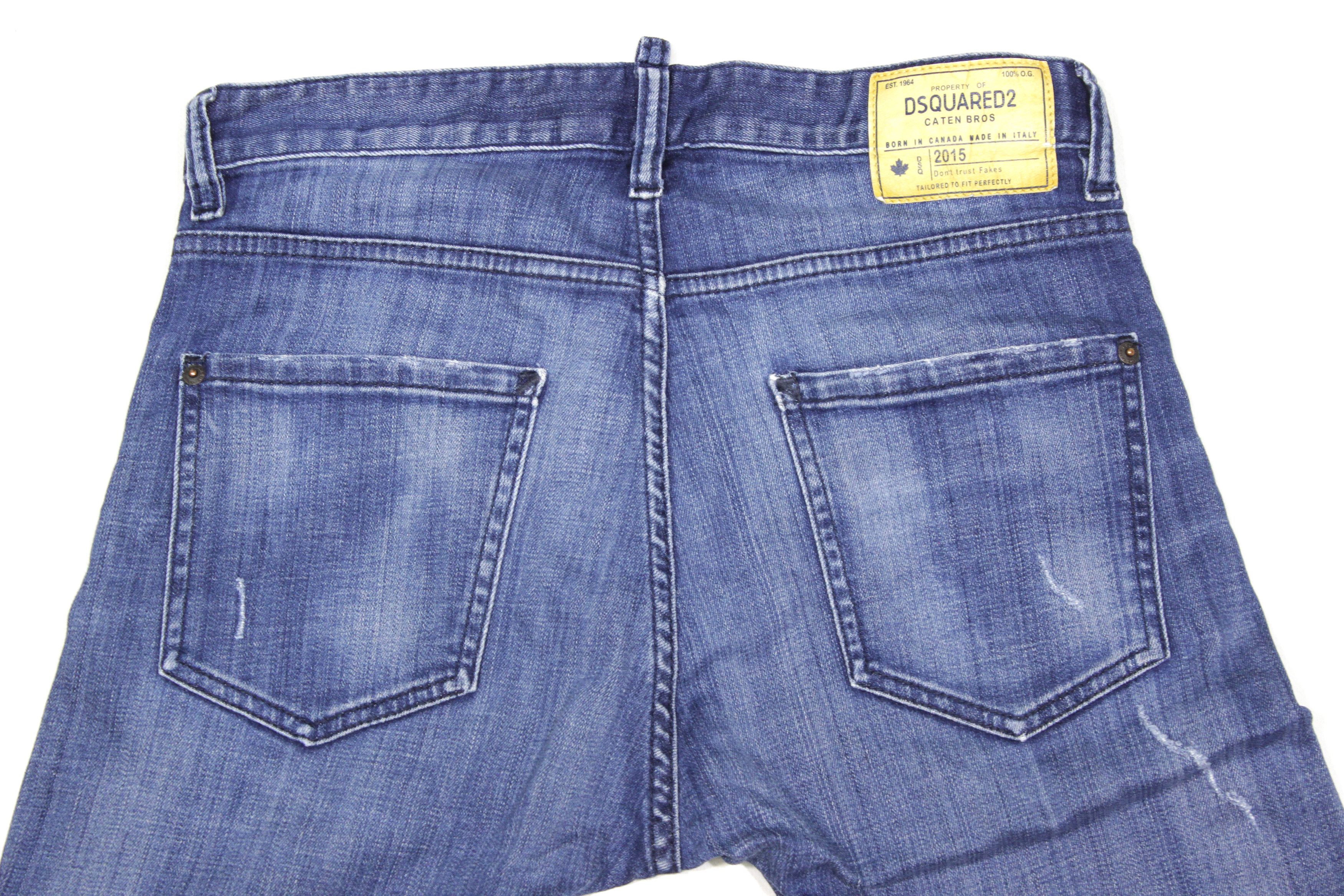 Dsquared2 Rider Twist Distressed Jeans Size US 30 / EU 46 - 4 Thumbnail