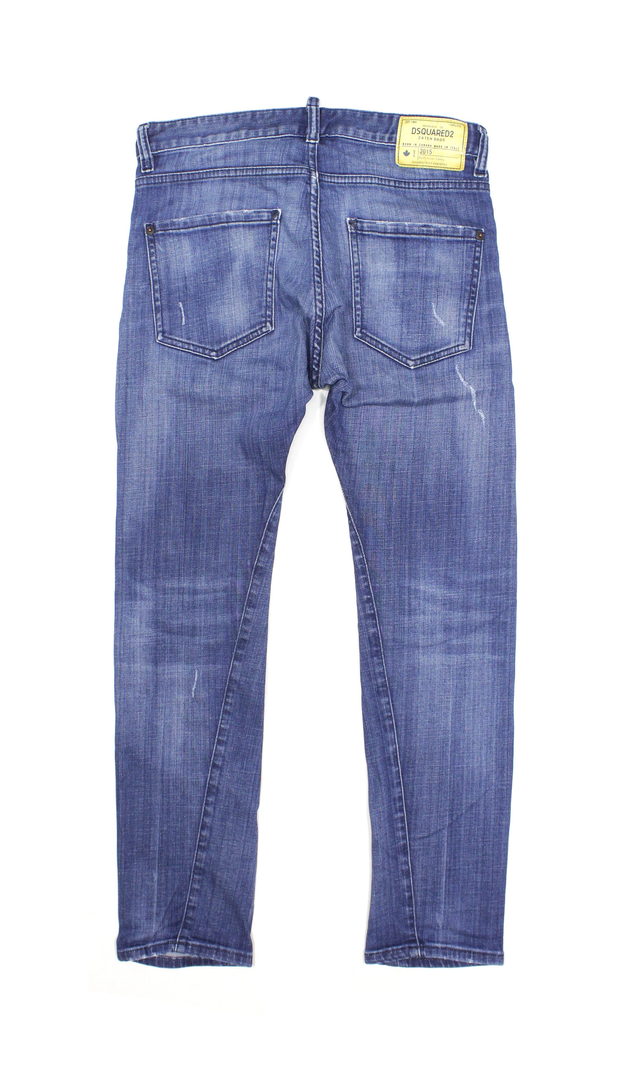 Dsquared2 Rider Twist Distressed Jeans Size US 30 / EU 46 - 2 Thumbnail