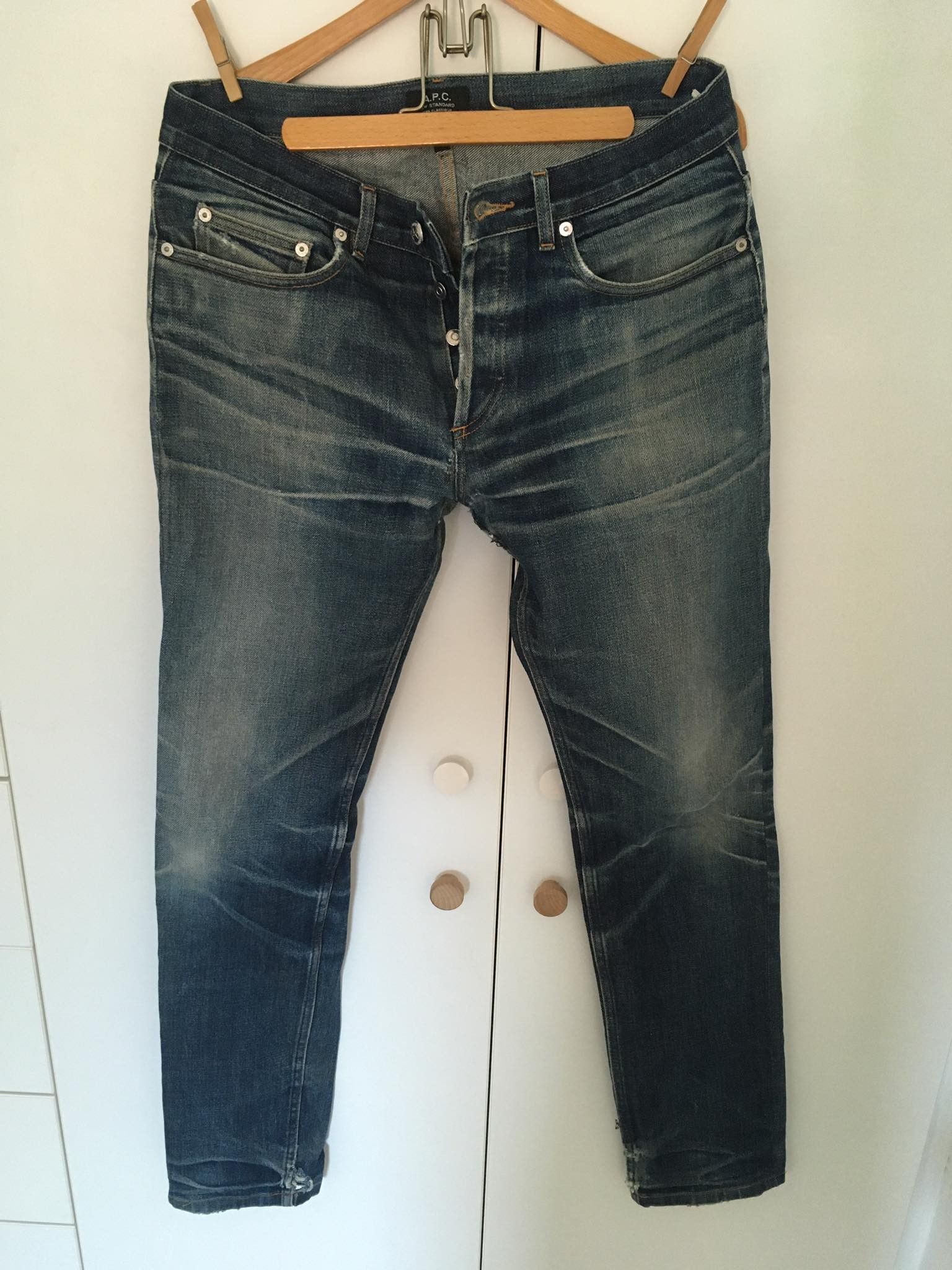 A.P.C. Apc butler jeans 31(32) slim/skinny version Size US 31 - 1 Thumbnail
