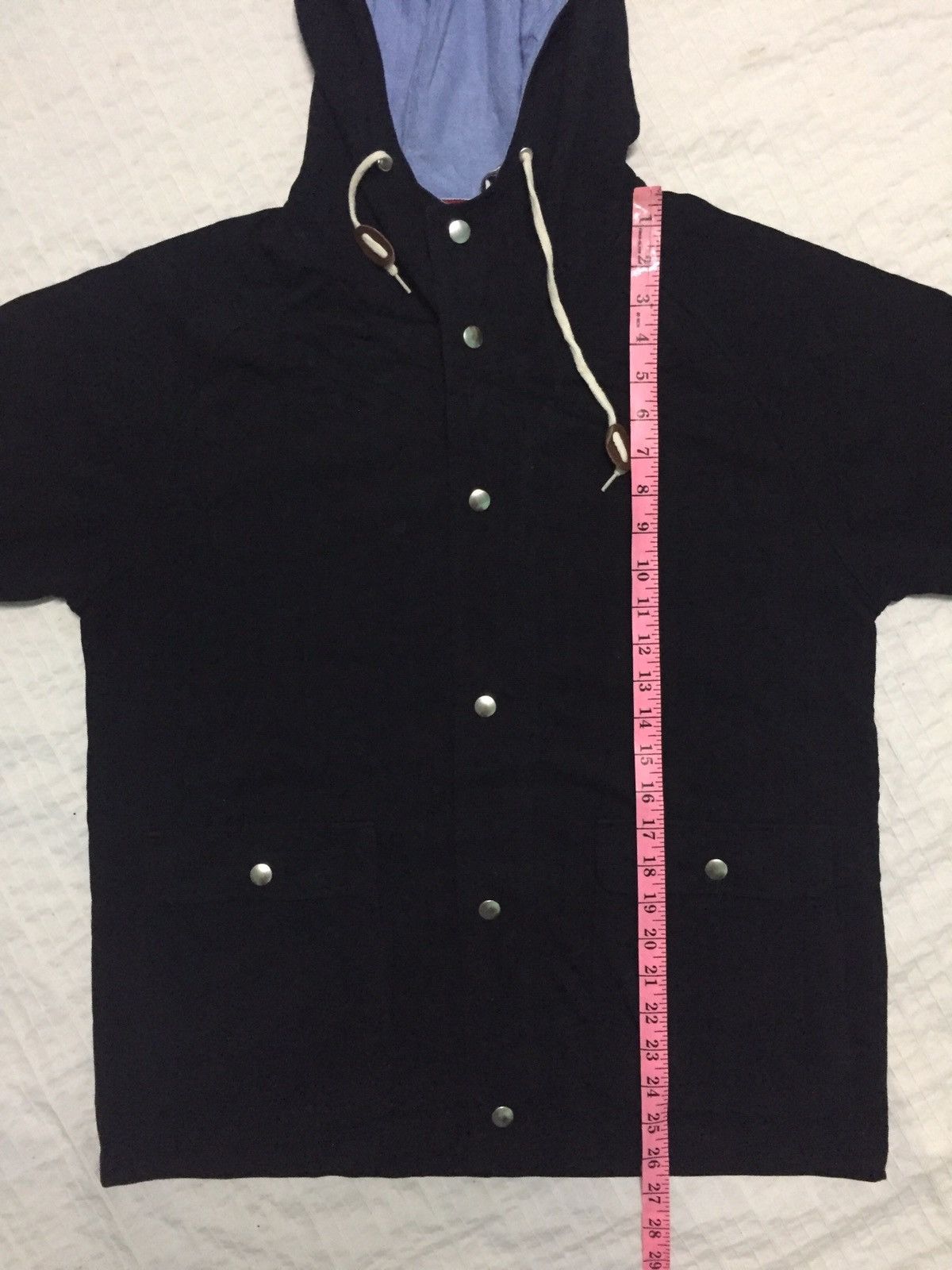 Japanese Brand Back Number Snap Button & Zipper Jacket Hoodie Size US L / EU 52-54 / 3 - 19 Thumbnail