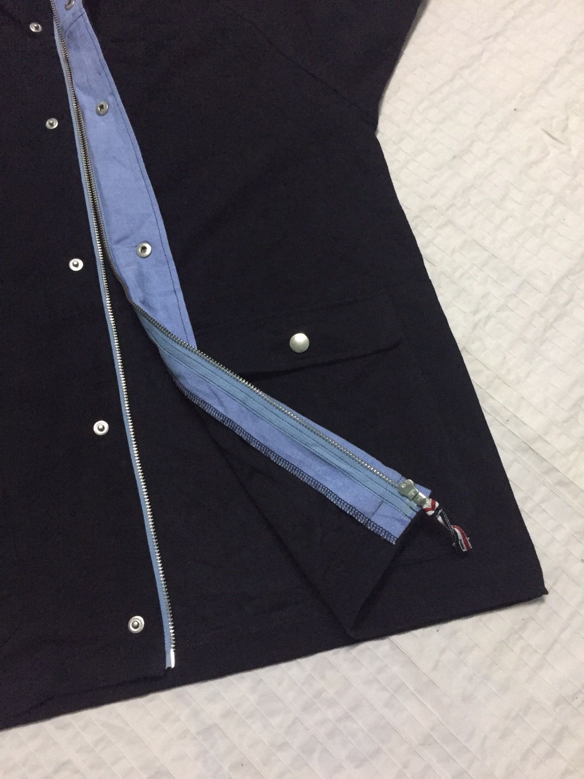 Japanese Brand Back Number Snap Button & Zipper Jacket Hoodie Size US L / EU 52-54 / 3 - 13 Thumbnail