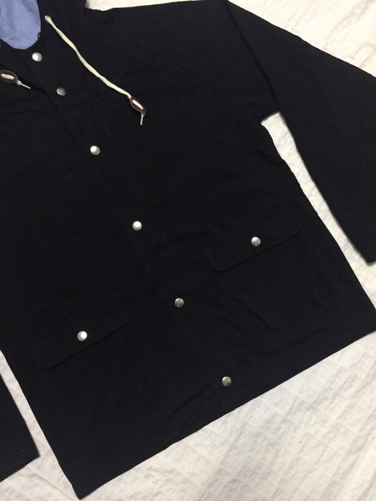 Japanese Brand Back Number Snap Button & Zipper Jacket Hoodie Size US L / EU 52-54 / 3 - 3 Thumbnail