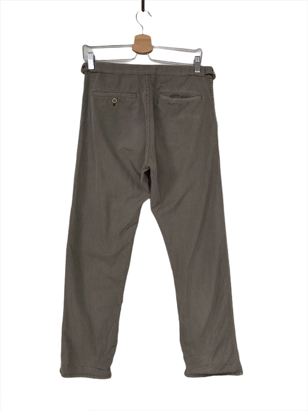 Comme des Garcons Homme Plus AW98 Comme des Garçons H+ Side Adjust Wool Pants Size US 30 / EU 46 - 4 Thumbnail