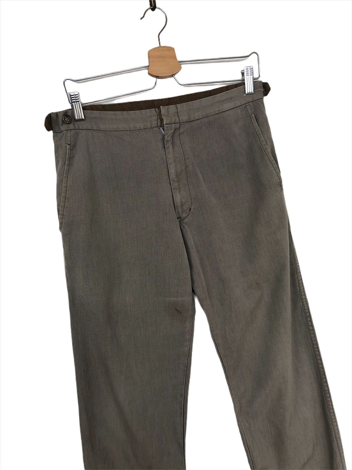 Comme des Garcons Homme Plus AW98 Comme des Garçons H+ Side Adjust Wool Pants Size US 30 / EU 46 - 3 Thumbnail