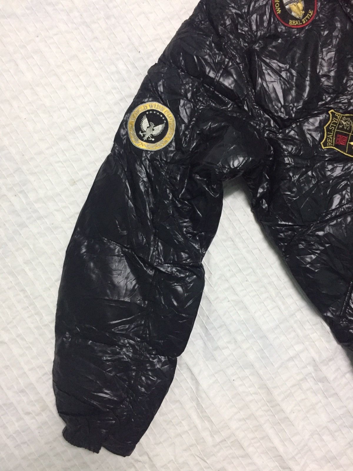 Japanese Brand Bad Boys California Usa Puffer Style Jacket Hoodie Size US L / EU 52-54 / 3 - 2 Thumbnail