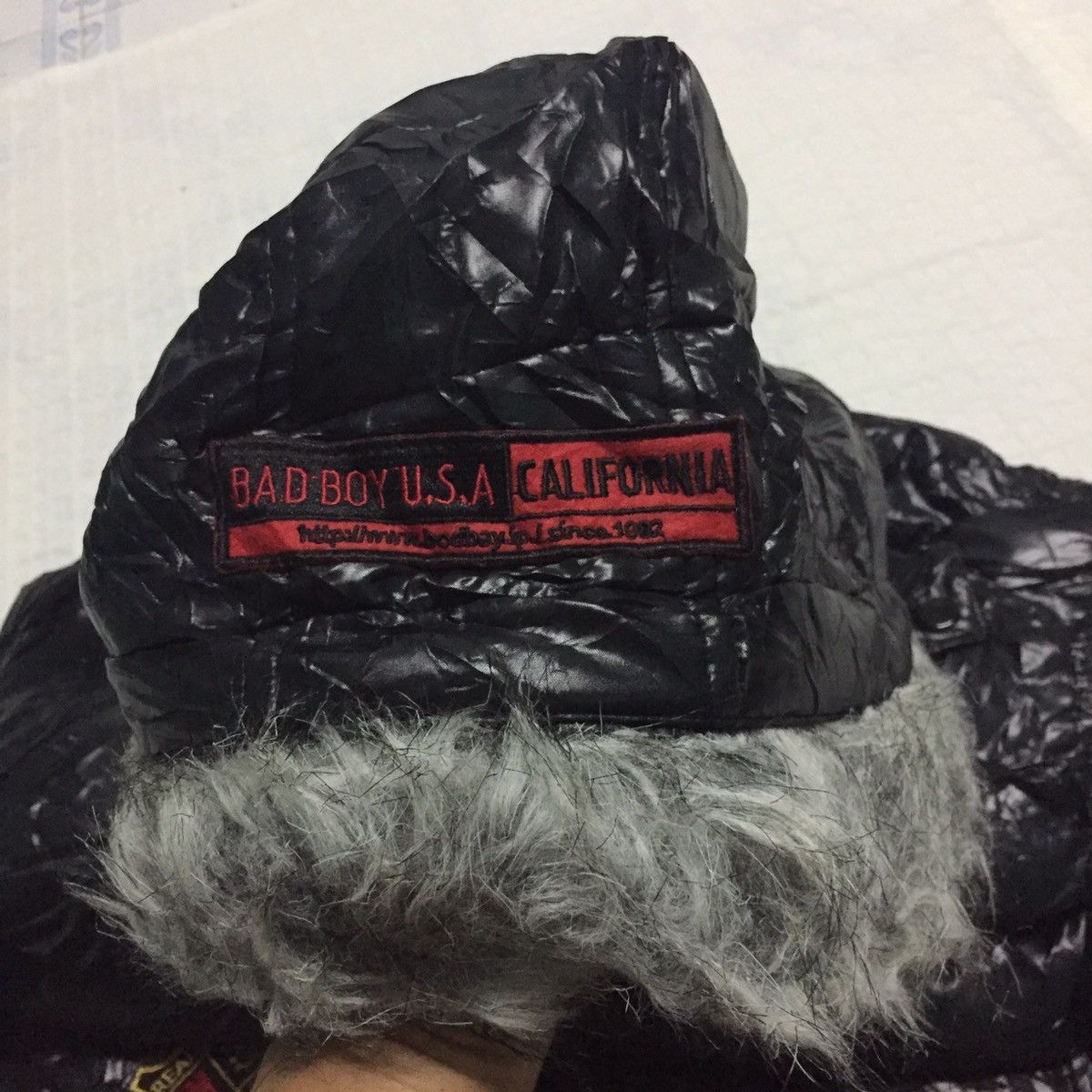 Japanese Brand Bad Boys California Usa Puffer Style Jacket Hoodie Size US L / EU 52-54 / 3 - 21 Thumbnail