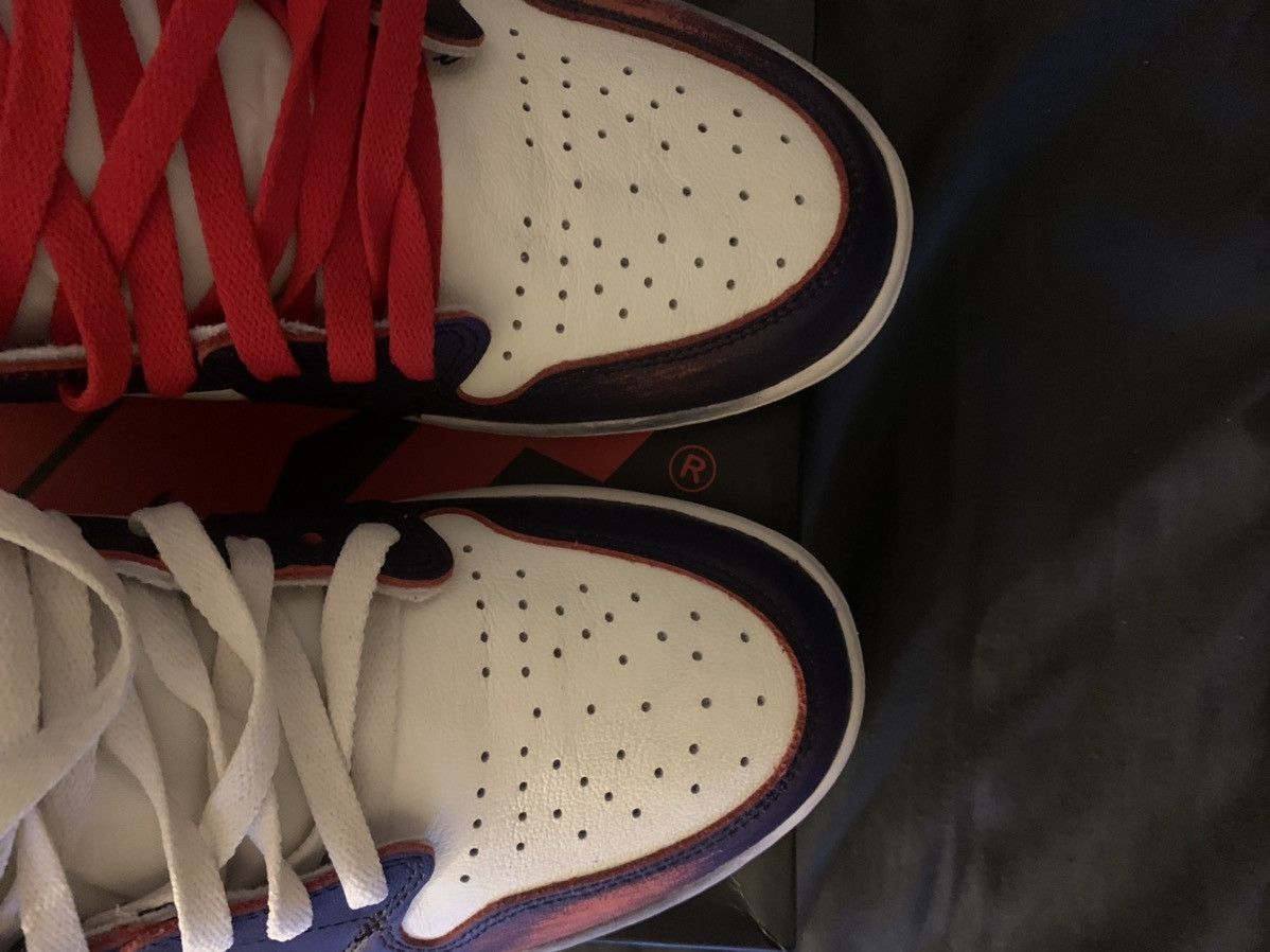 Jordan Brand × Nike Jordan 1 Retro High OG Defiant SB LA to Chicago Size US 13 / EU 46 - 4 Thumbnail