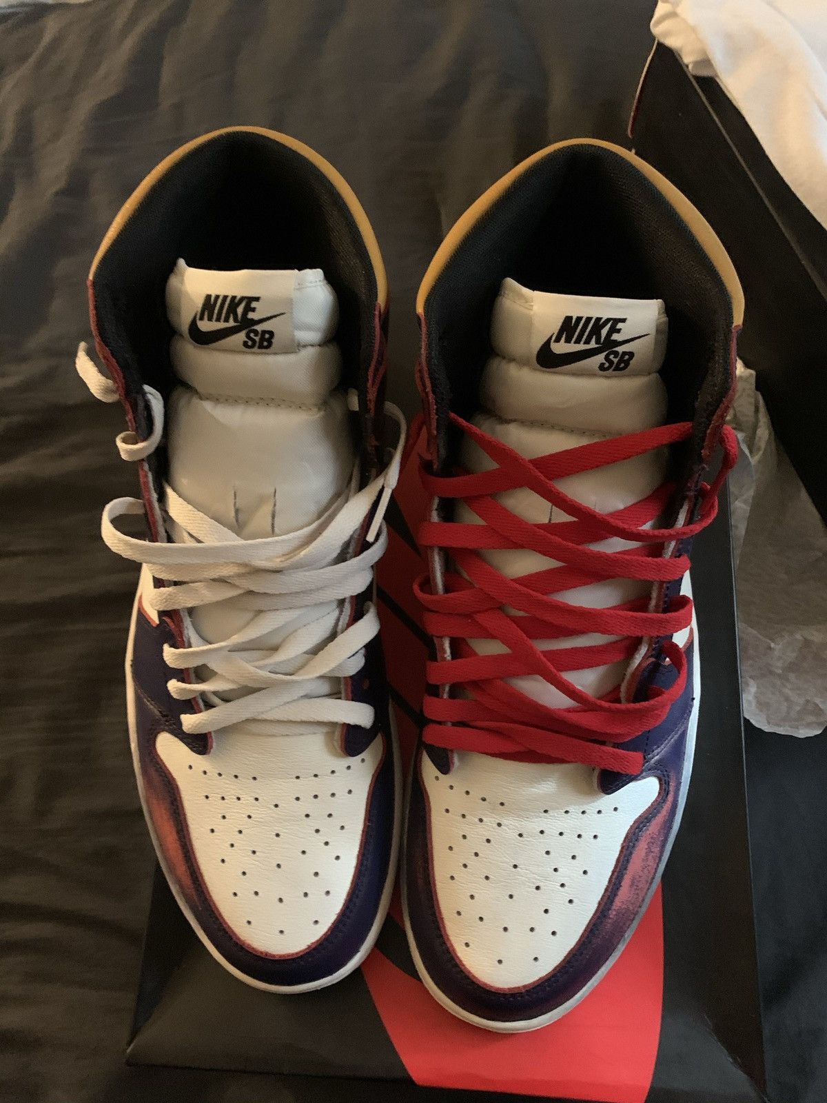Jordan Brand × Nike Jordan 1 Retro High OG Defiant SB LA to Chicago Size US 13 / EU 46 - 9 Thumbnail