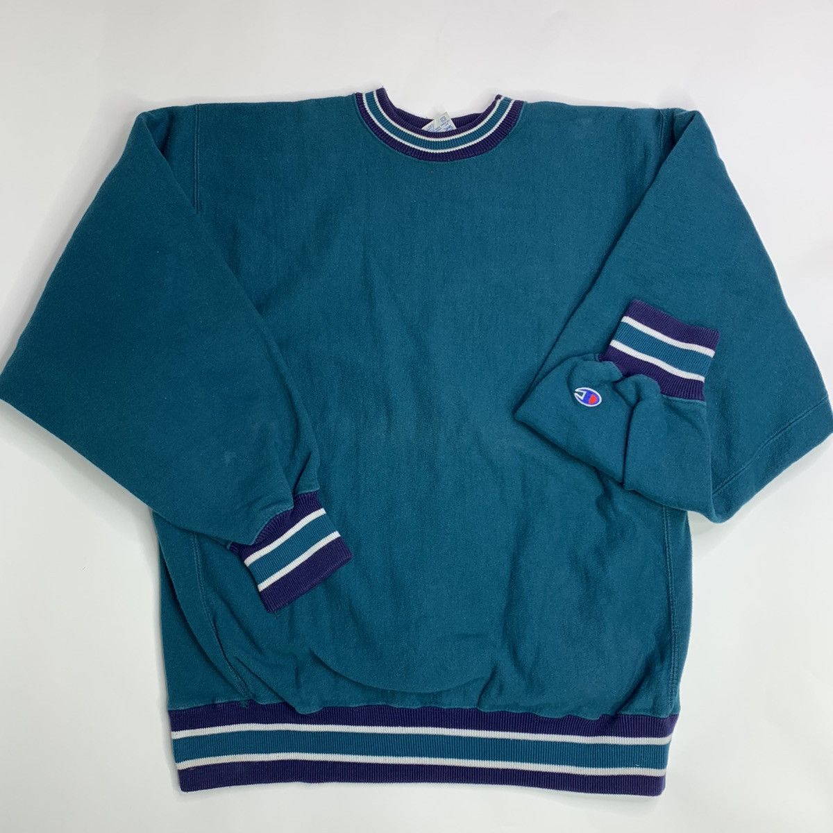 Champion Vintage 90s Champion Reverse Weave Crewneck Sweatshirt Size US L / EU 52-54 / 3 - 3 Thumbnail
