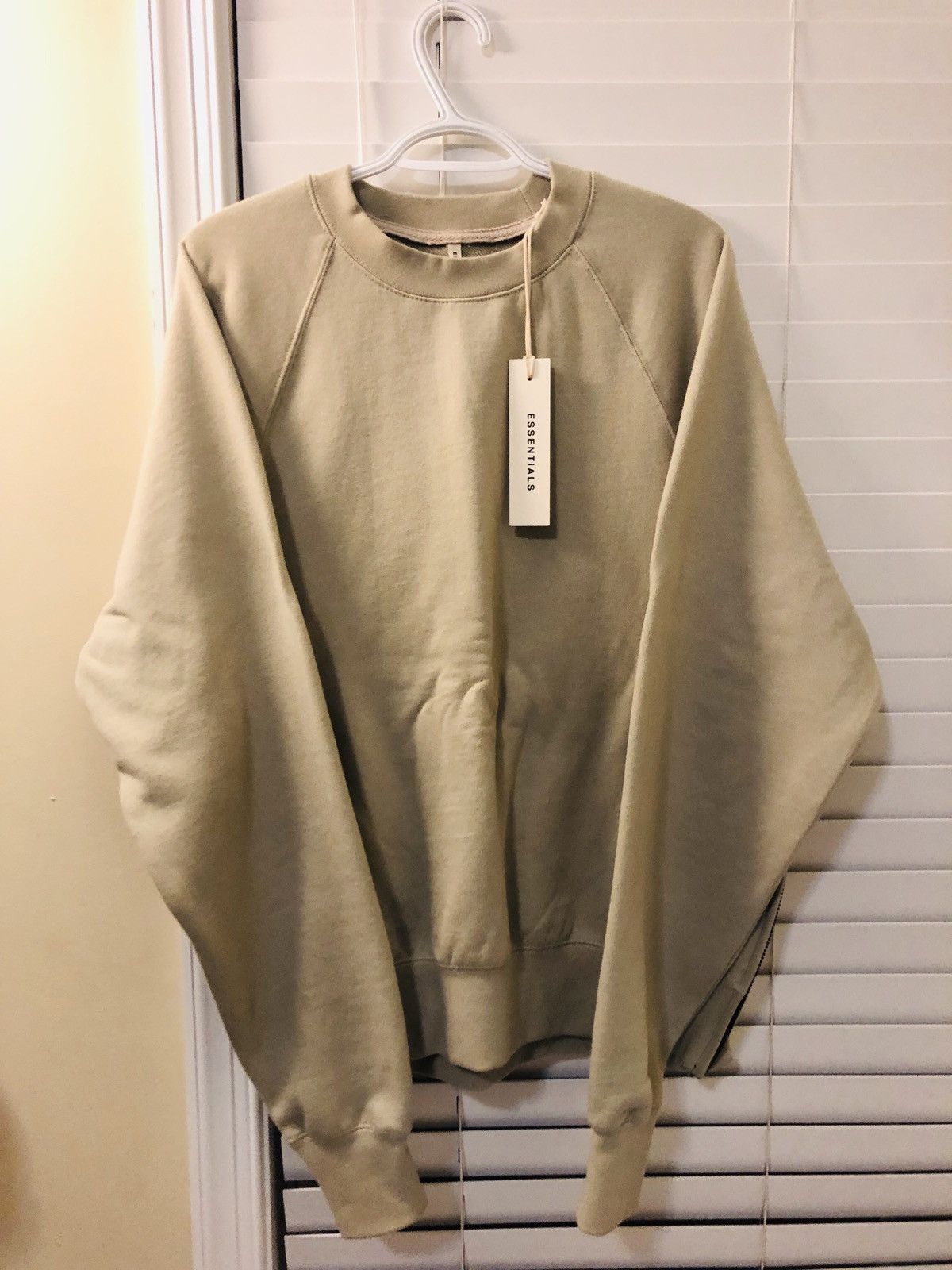 Essentials × FOG × Fear of God FOG Essential Light Tan Oversized sweatshirts Size US M / EU 48-50 / 2 - 2 Thumbnail