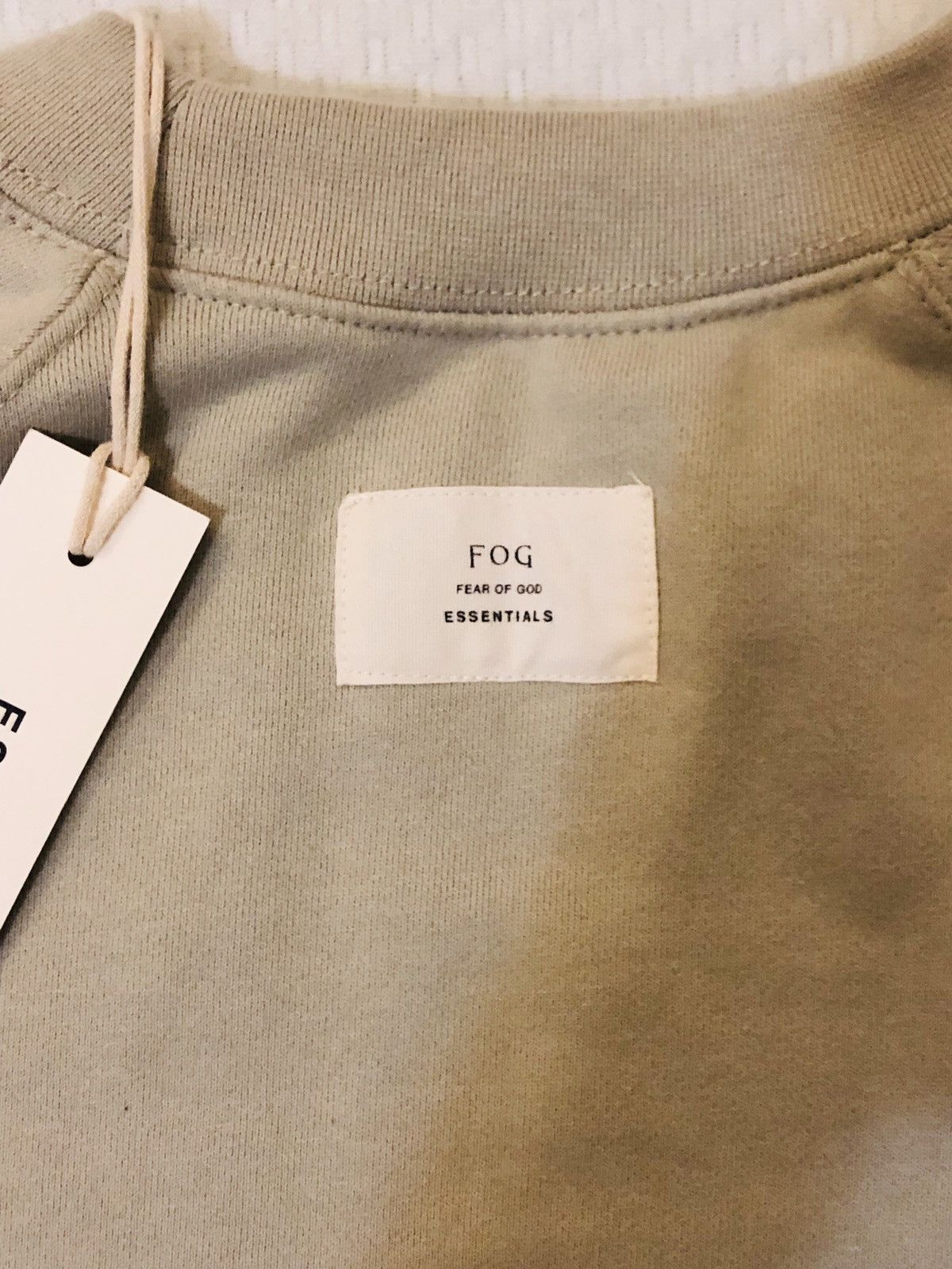 Essentials × FOG × Fear of God FOG Essential Light Tan Oversized sweatshirts Size US M / EU 48-50 / 2 - 6 Thumbnail