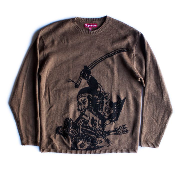 Supreme on sale samurai sweater