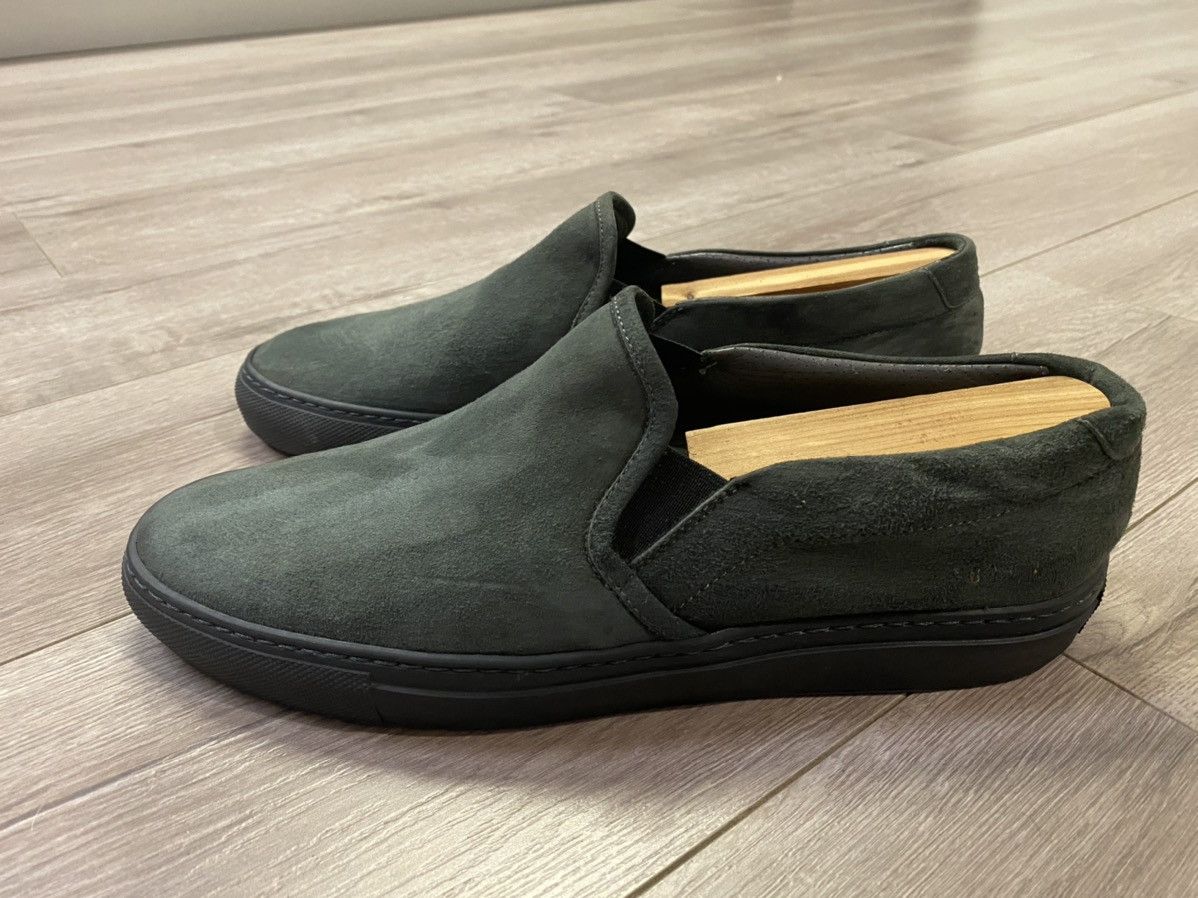 Common Projects Grey suede slip-on sneakers Size US 7 / EU 40 - 2 Thumbnail