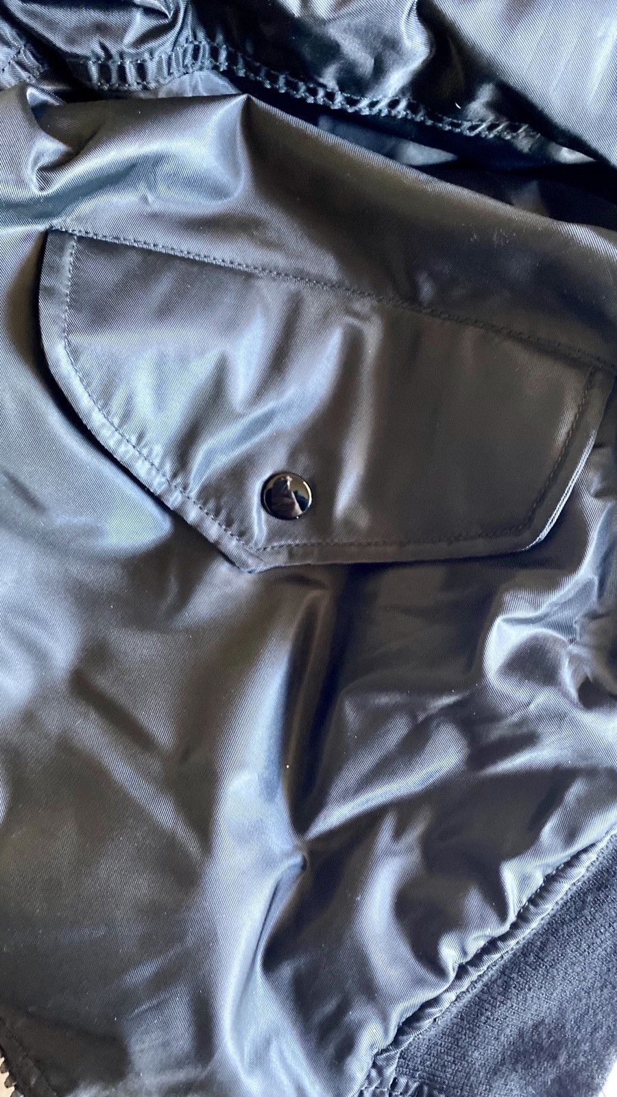 Bow3ry Reversible Black 1/1 bomber Jacket XL