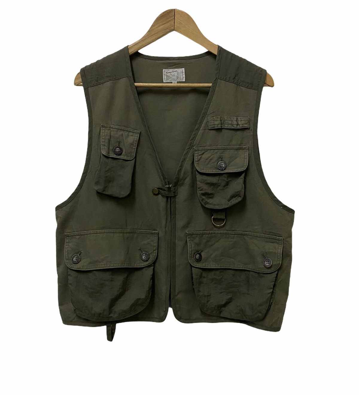 Japanese Brand 🇯🇵 Vintage Tactical Pocket Combat Vest Jacket Size US M / EU 48-50 / 2 - 3 Thumbnail