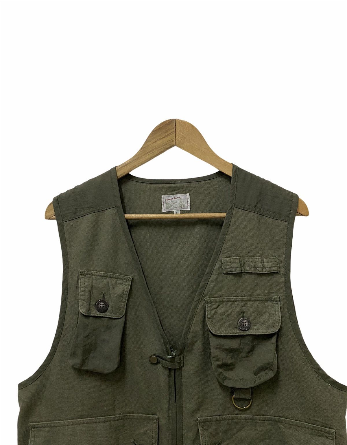 Japanese Brand 🇯🇵 Vintage Tactical Pocket Combat Vest Jacket Size US M / EU 48-50 / 2 - 4 Thumbnail