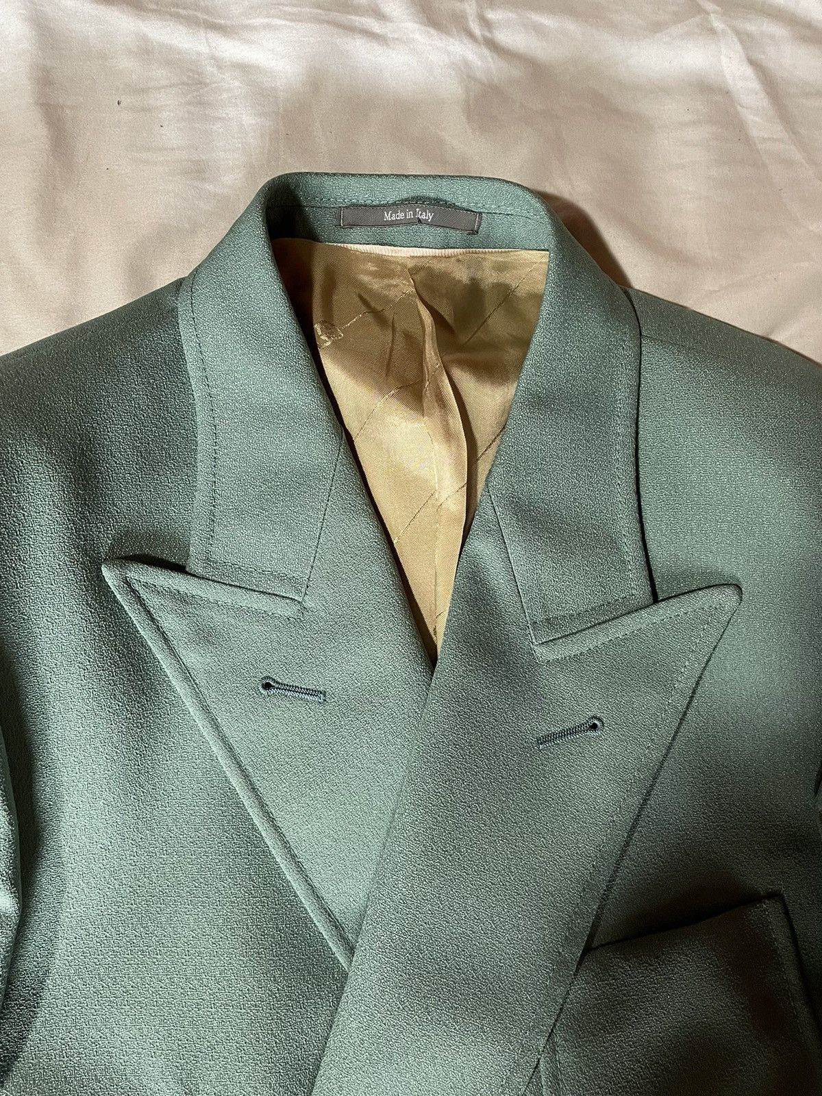Gucci Blue Sablé Jacket with Gucci Eterotopia Size 50R - 5 Thumbnail