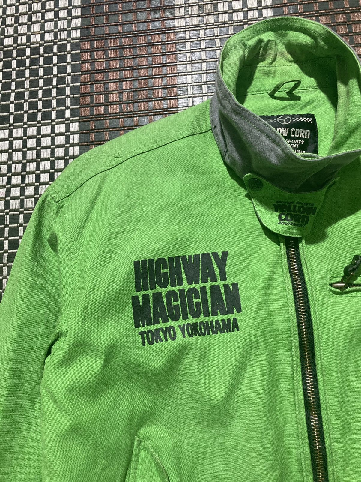 YELLOW CORN LIGHT JACKET