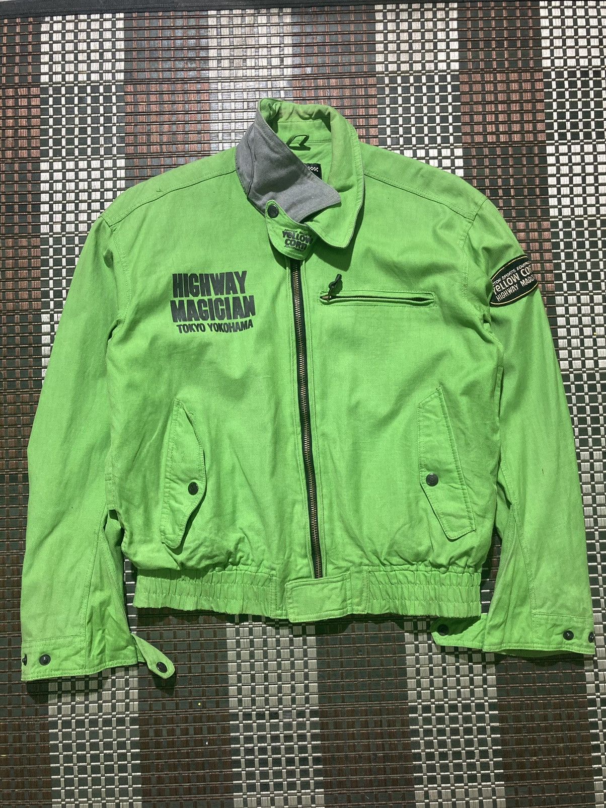 YELLOW CORN LIGHT JACKET