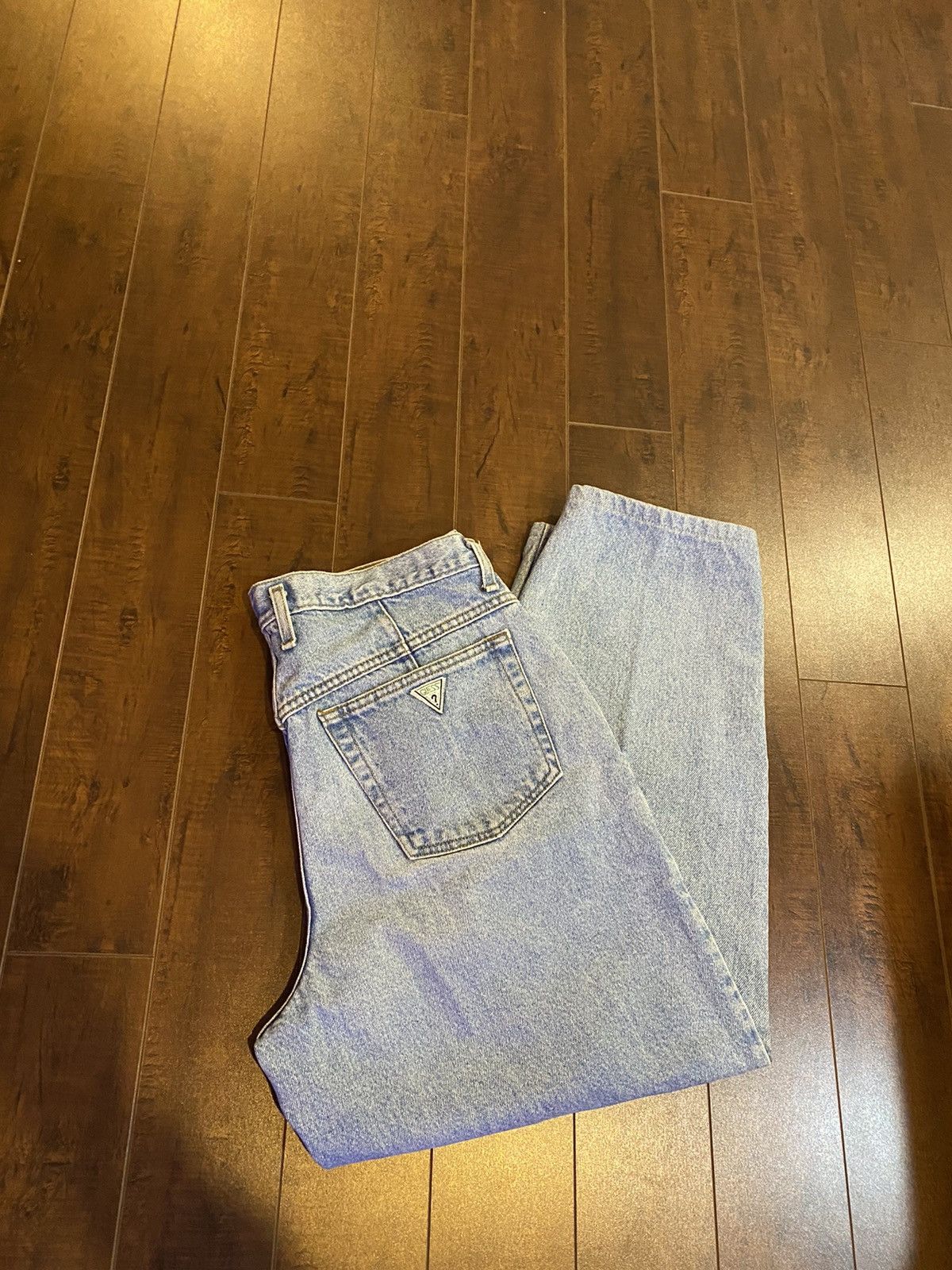 Guess Vintage Guess Stonewashed Denim Size US 34 / EU 50 - 2 Thumbnail