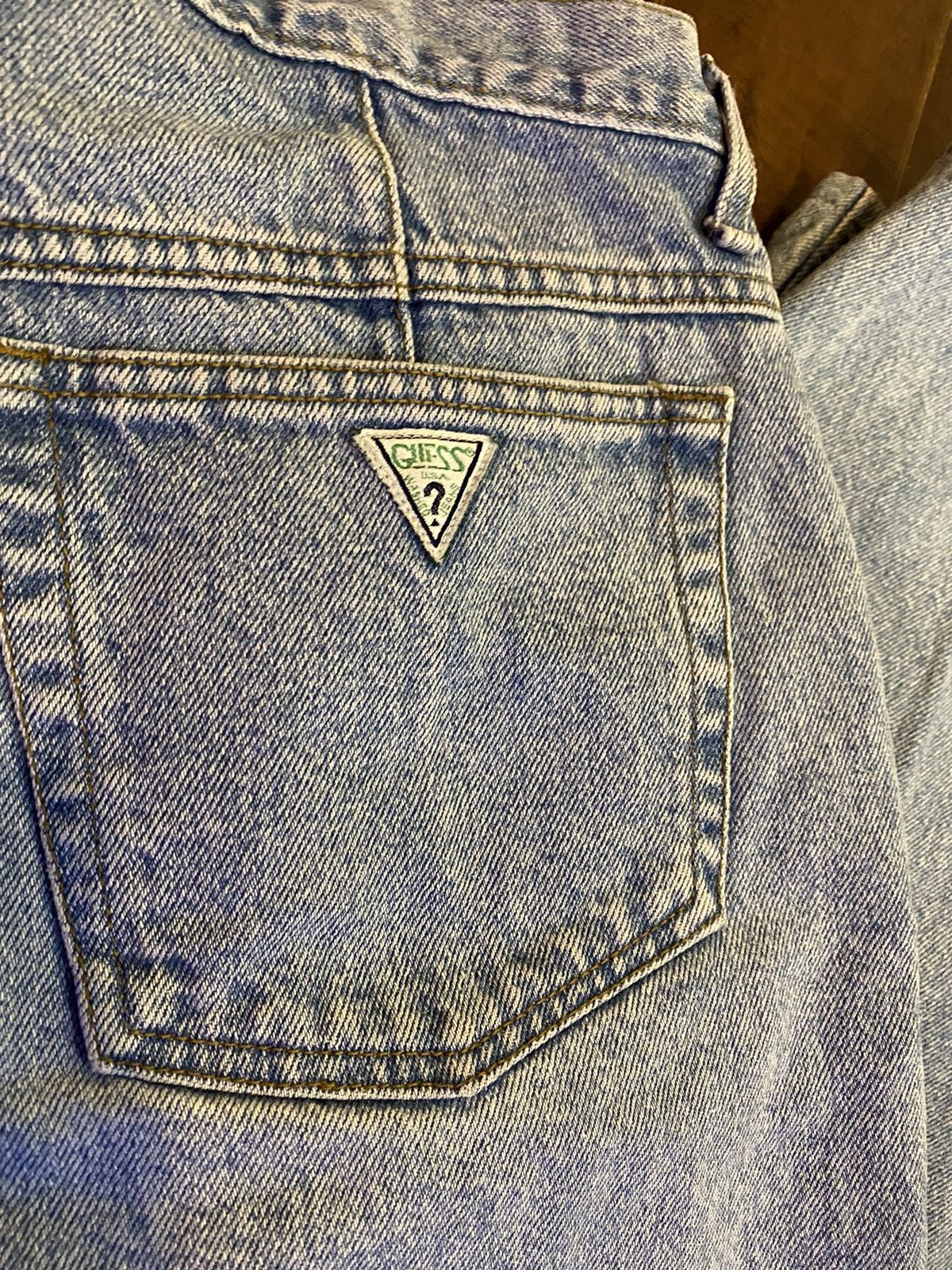 Guess Vintage Guess Stonewashed Denim Size US 34 / EU 50 - 1 Thumbnail
