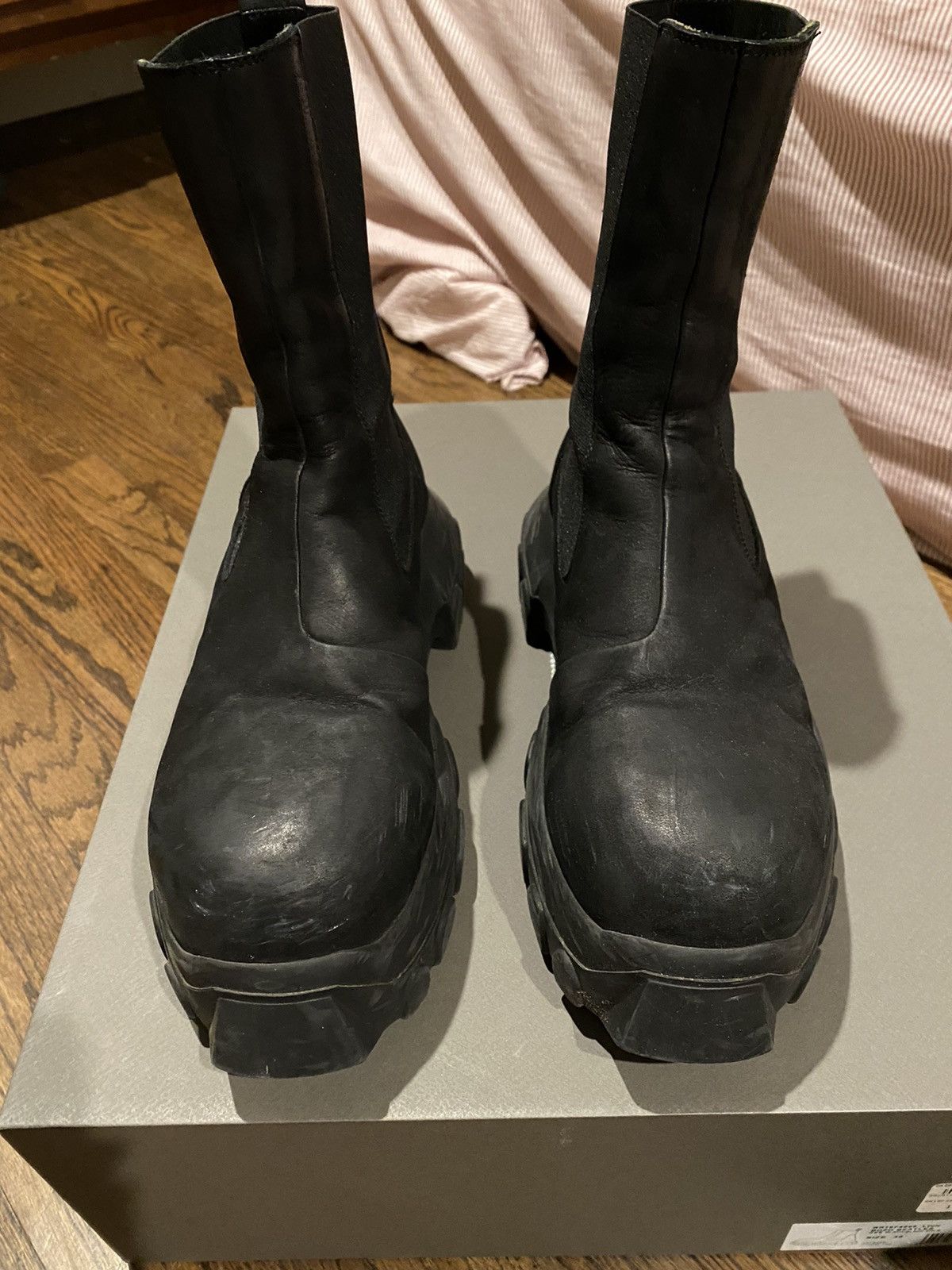 Rick Owens LARRY BOZO BEETLE TRACTOR FINAL DROP Size US 6.5 / EU 39-40 - 2 Thumbnail