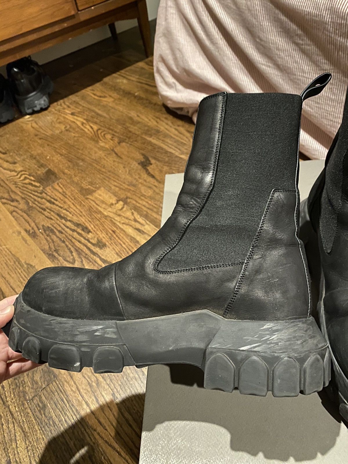 Rick Owens LARRY BOZO BEETLE TRACTOR FINAL DROP Size US 6.5 / EU 39-40 - 3 Thumbnail